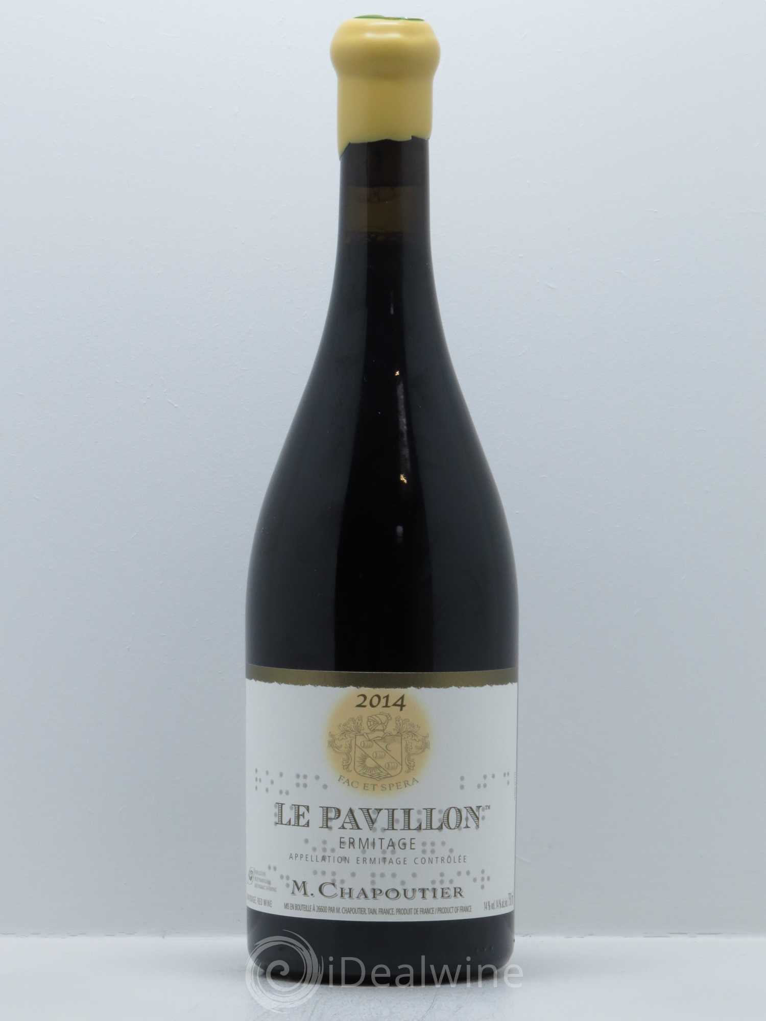 Hermitage Ermitage Le Pavillon Chapoutier 2014 - Lot de 1 bouteille - 0