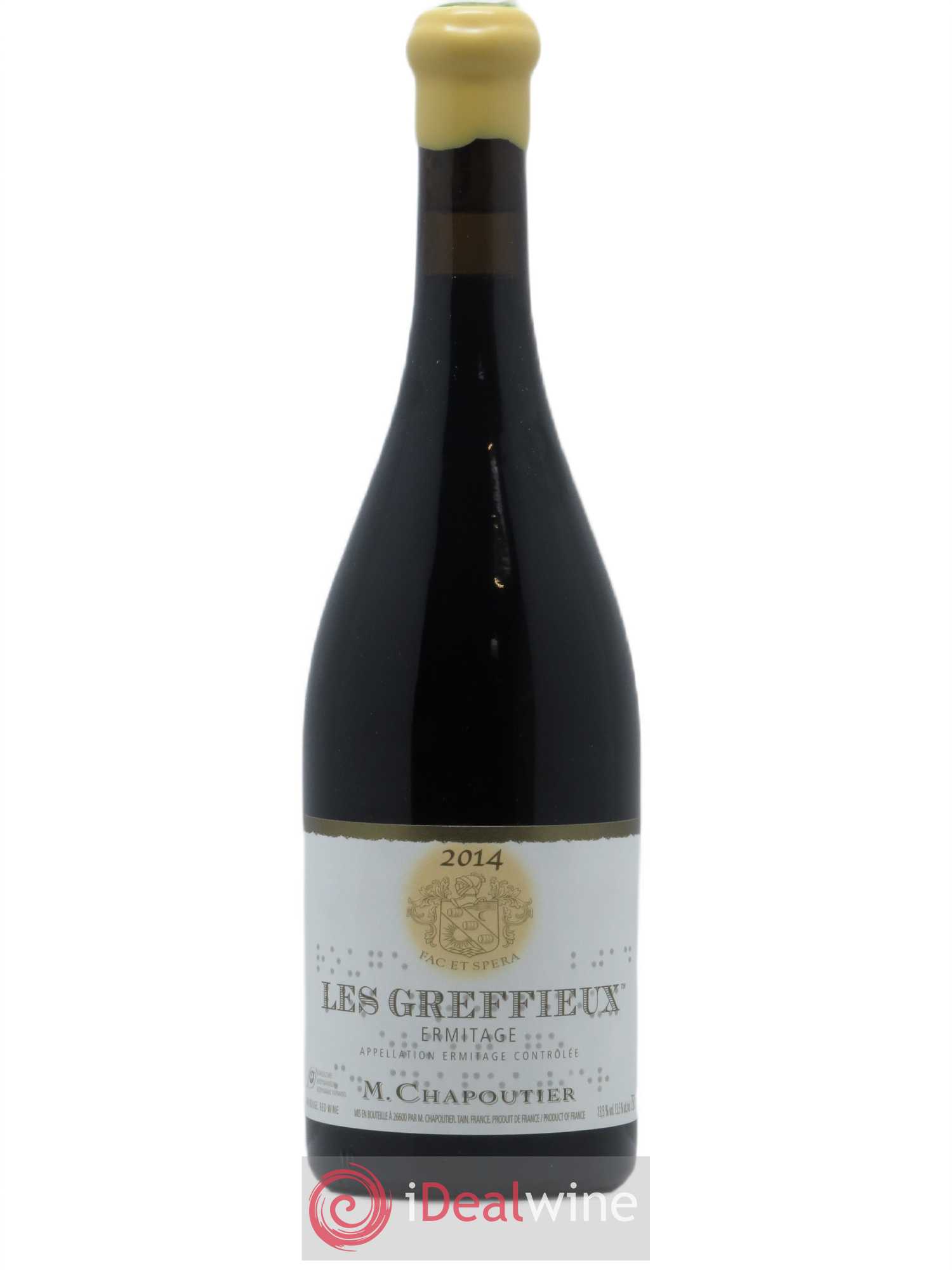 Hermitage Ermitage Les Greffieux Chapoutier 2014 - Lot of 1 bottle - 0