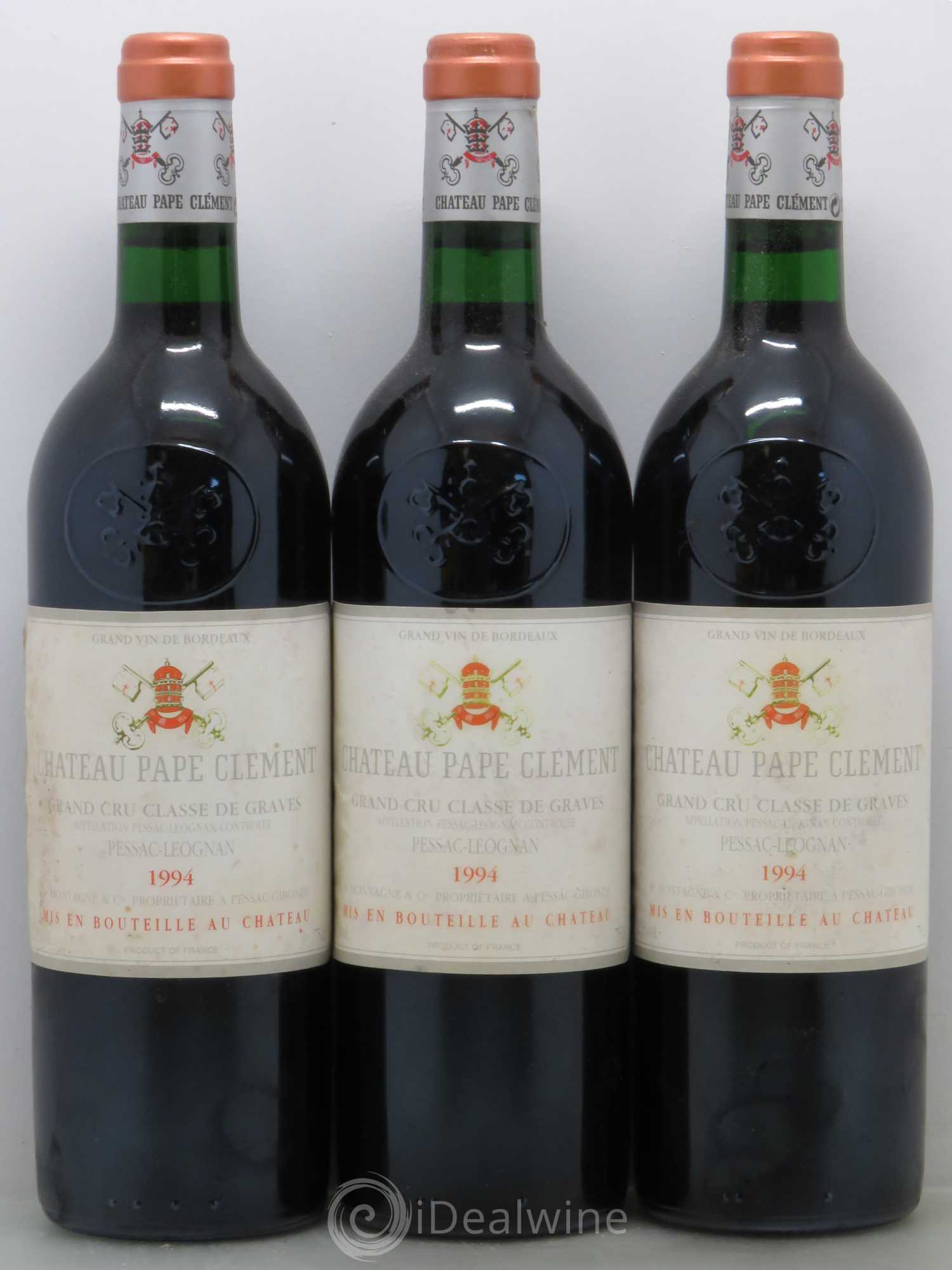 Château Pape Clément Cru Classé de Graves 1994 - Lot de 6 bouteilles - 2