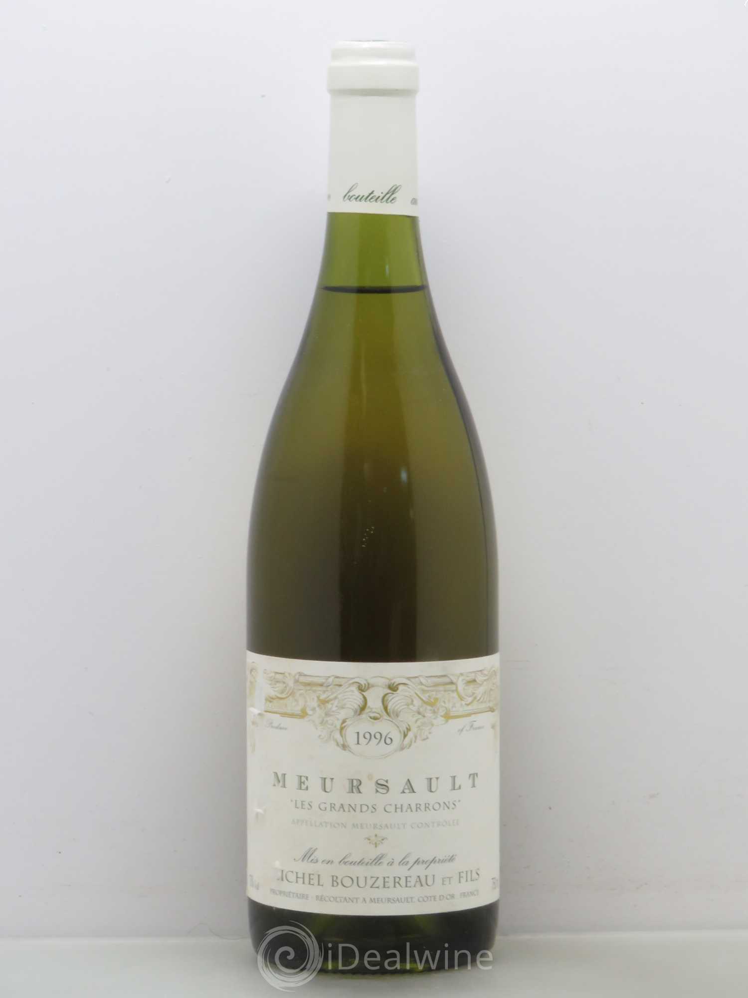 Meursault Les Grands Charrons Michel Bouzereau et Fils (Domaine) 1996 - Lot de 1 bouteille - 0