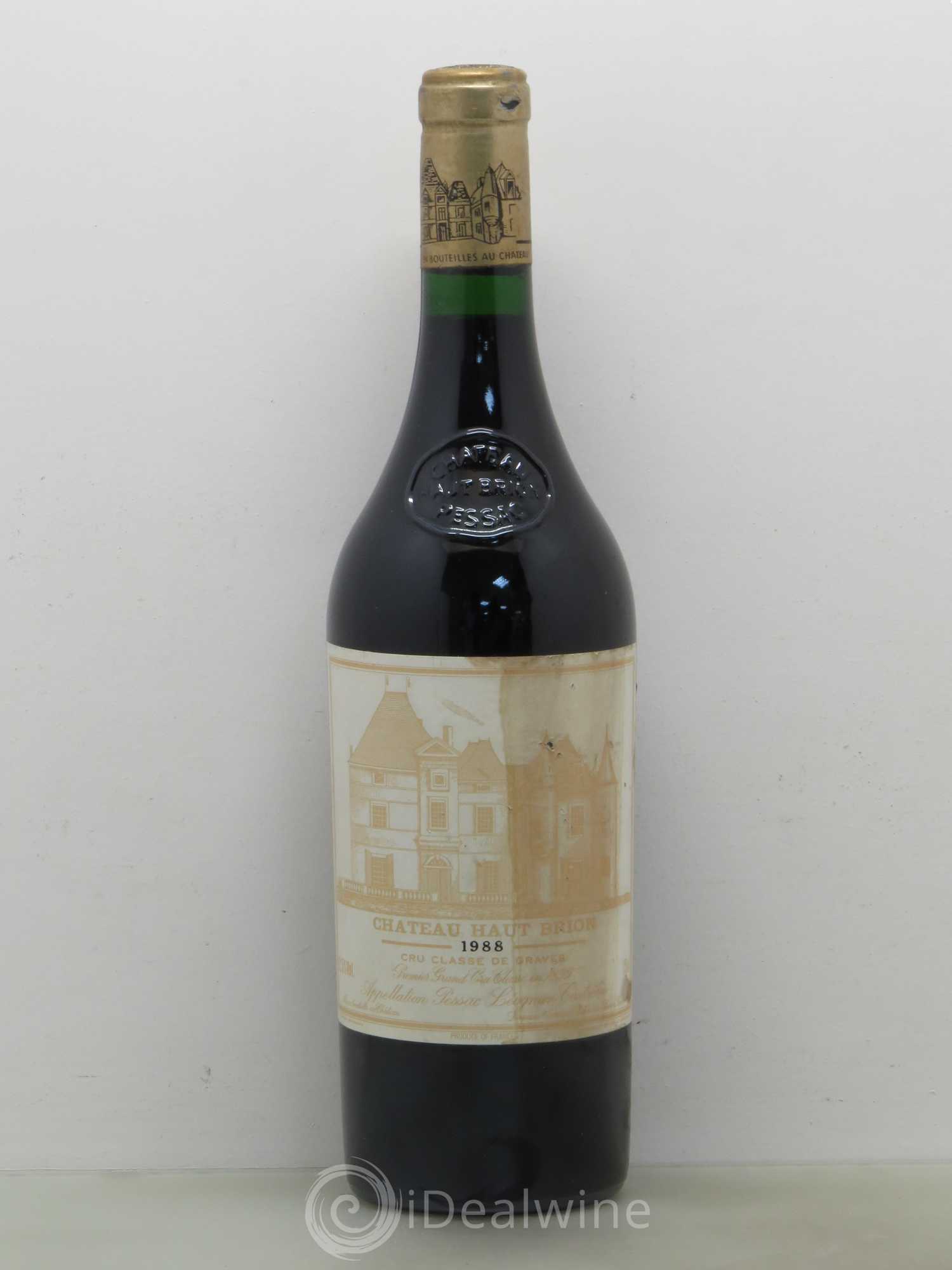 Château Haut Brion 1er Grand Cru Classé 1988 - Lot de 1 bouteille - 0