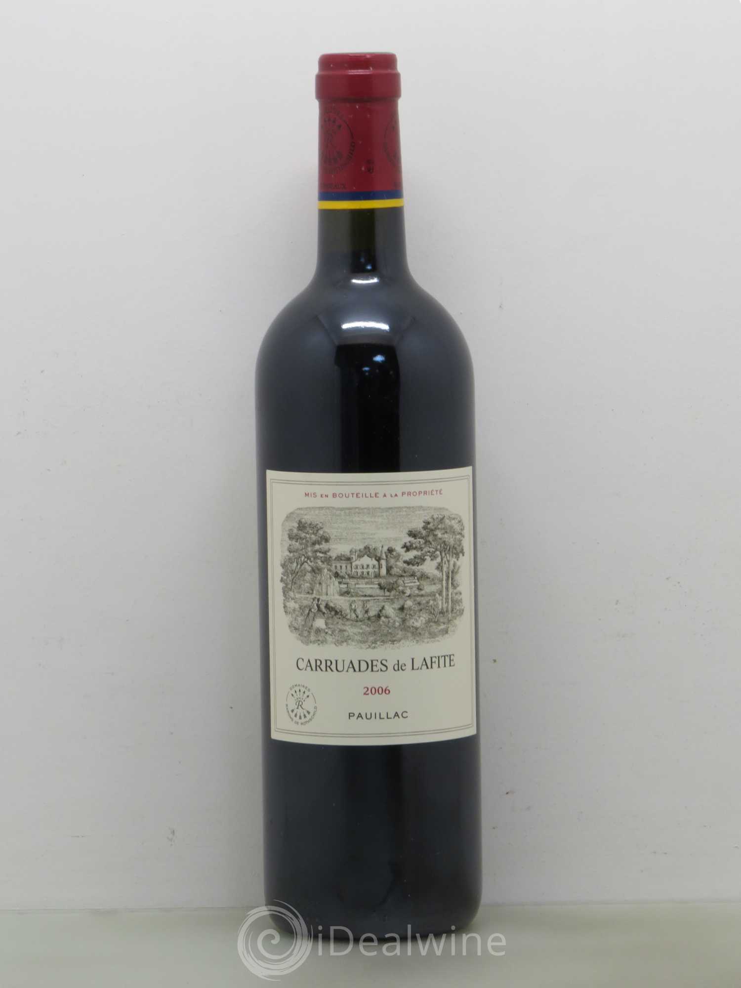 Carruades de Lafite Rothschild Second Vin 2006 - Lot de 1 bouteille - 0