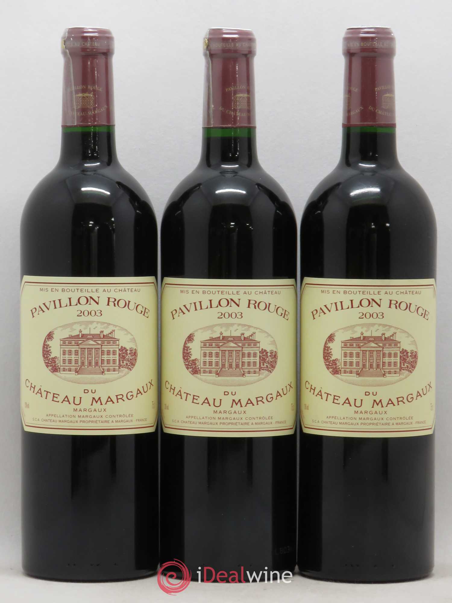 Pavillon Rouge du Château Margaux Second Vin 2003 - Lot de 6 bouteilles - 1