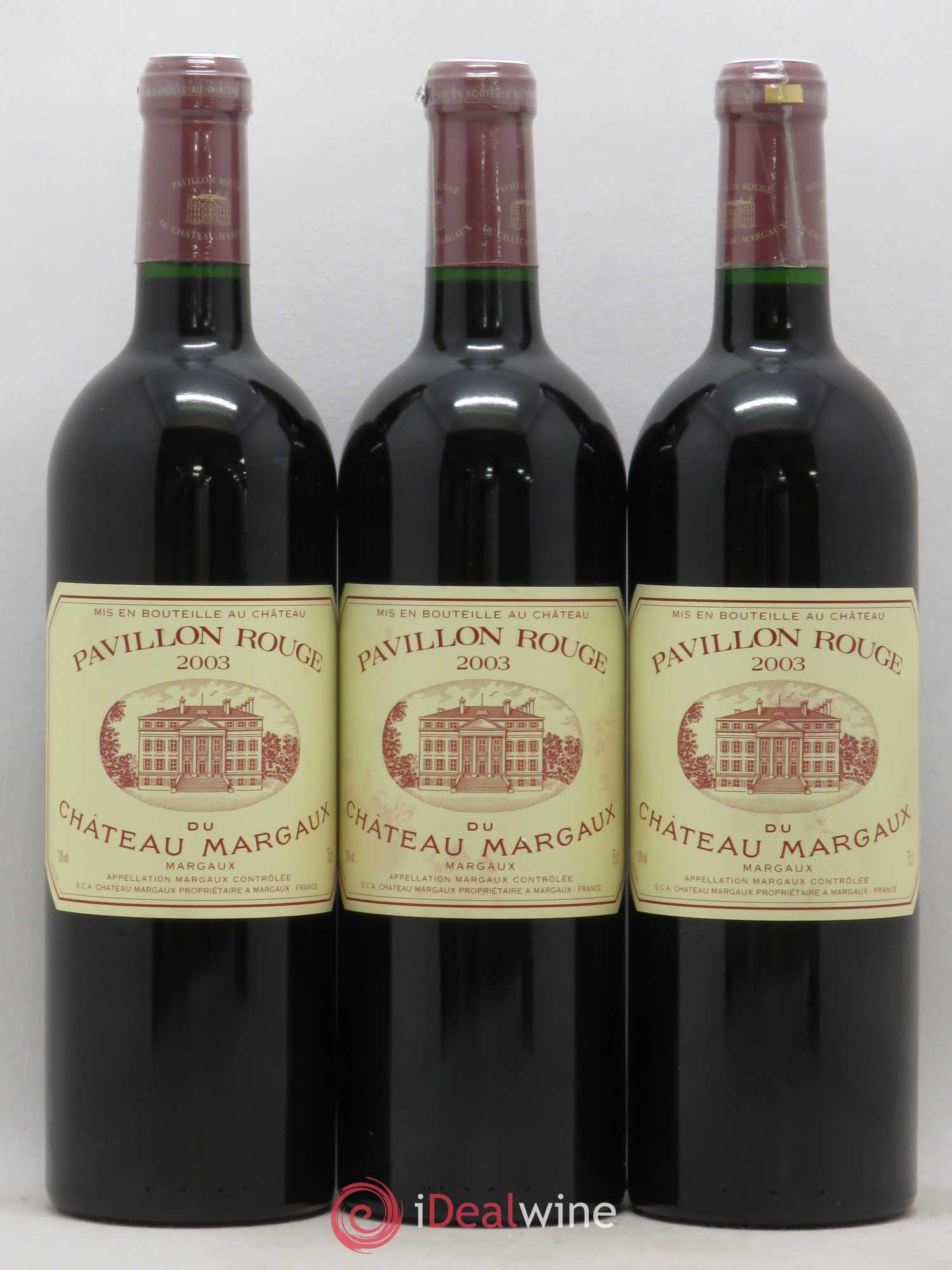 Pavillon Rouge du Château Margaux Second Vin 2003 - Lot de 6 bouteilles - 2