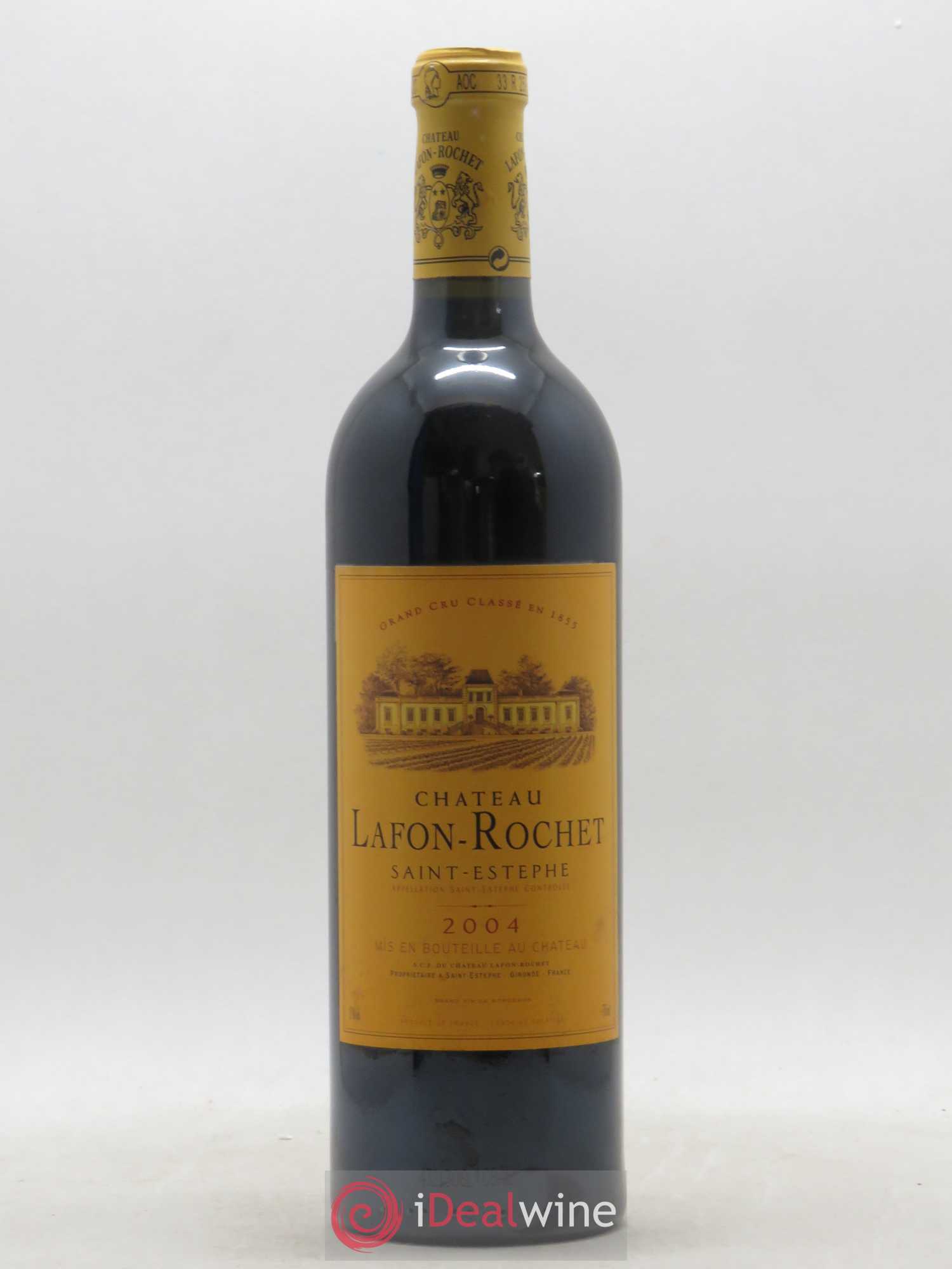 Château Lafon Rochet 4ème Grand Cru Classé 2004 - Lot de 1 bouteille - 0