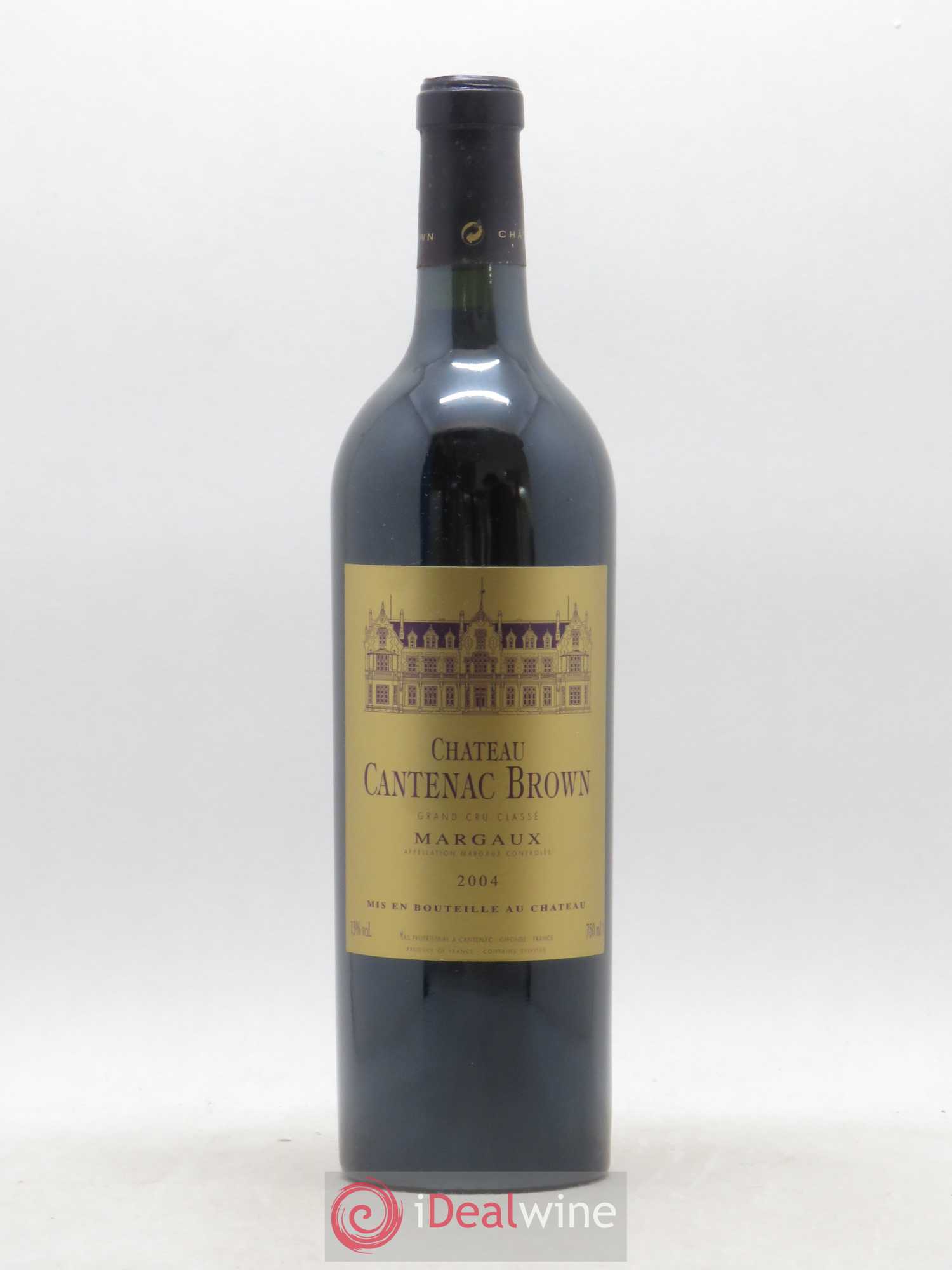 Château Cantenac Brown 3ème Grand Cru Classé 2004 - Lot de 1 bouteille - 0