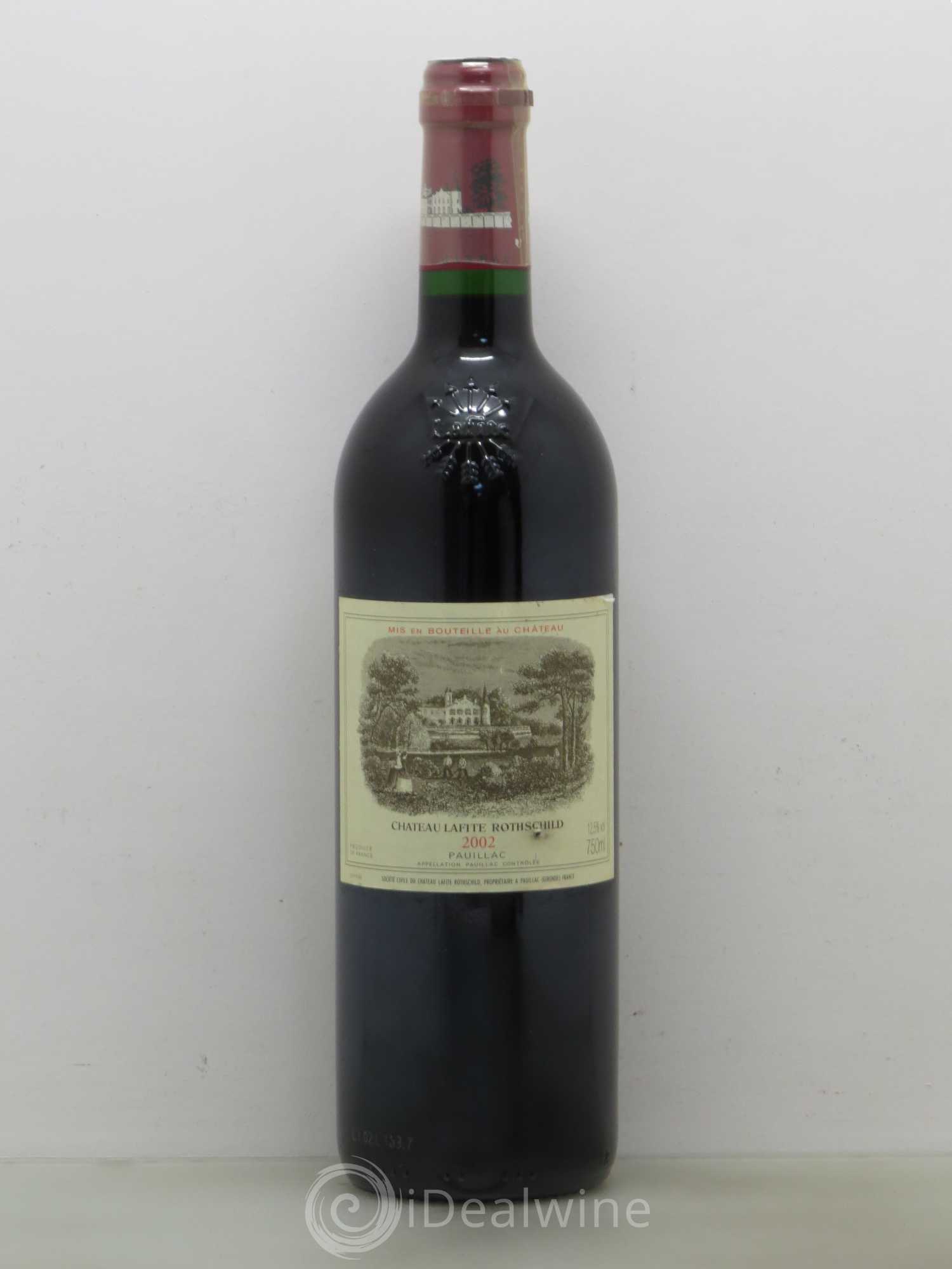 Château Lafite Rothschild 1er Grand Cru Classé 2002 - Lot de 1 bouteille - 0