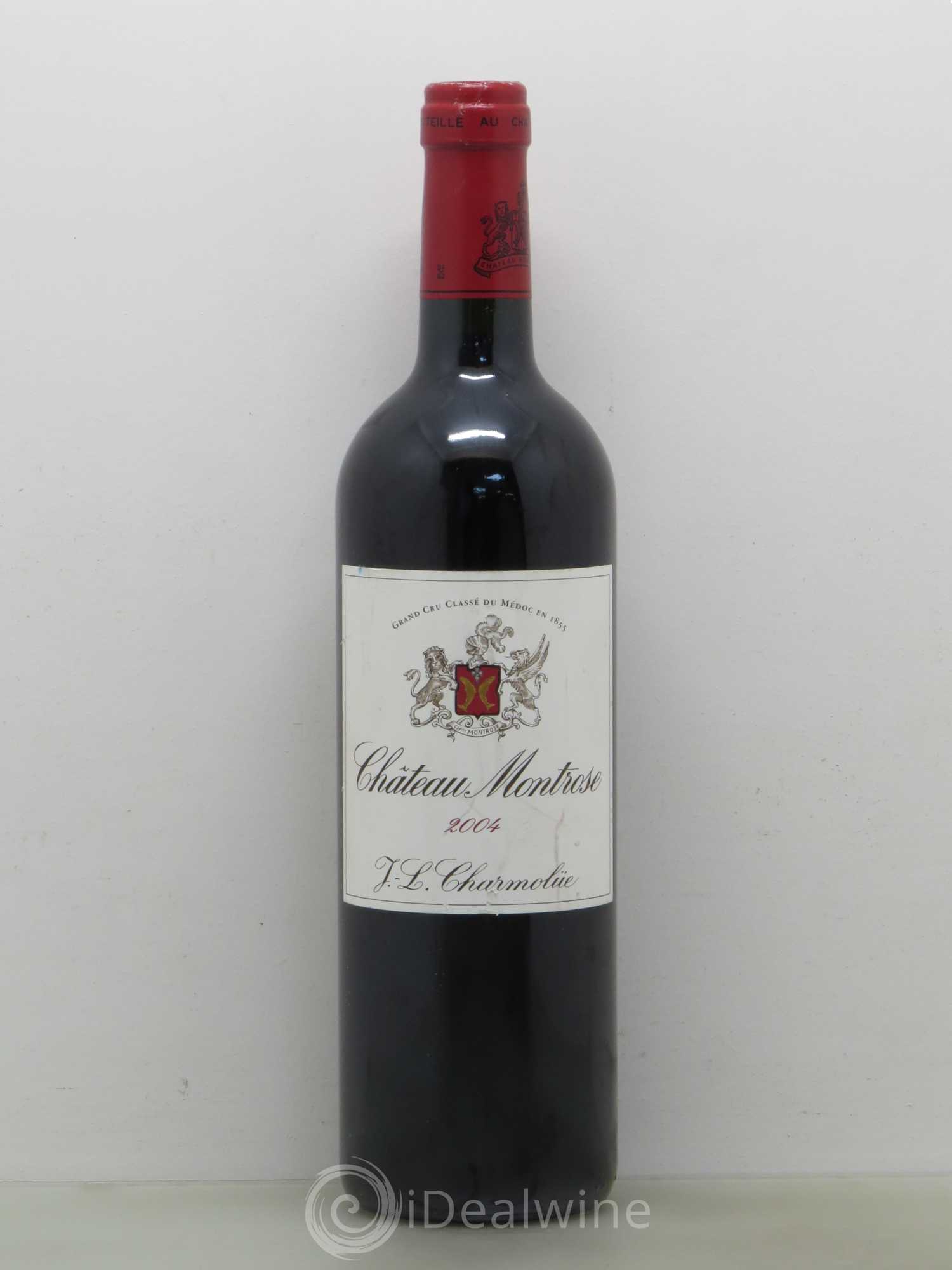 Château Montrose 2ème Grand Cru Classé 2004 - Lot de 1 bouteille - 0