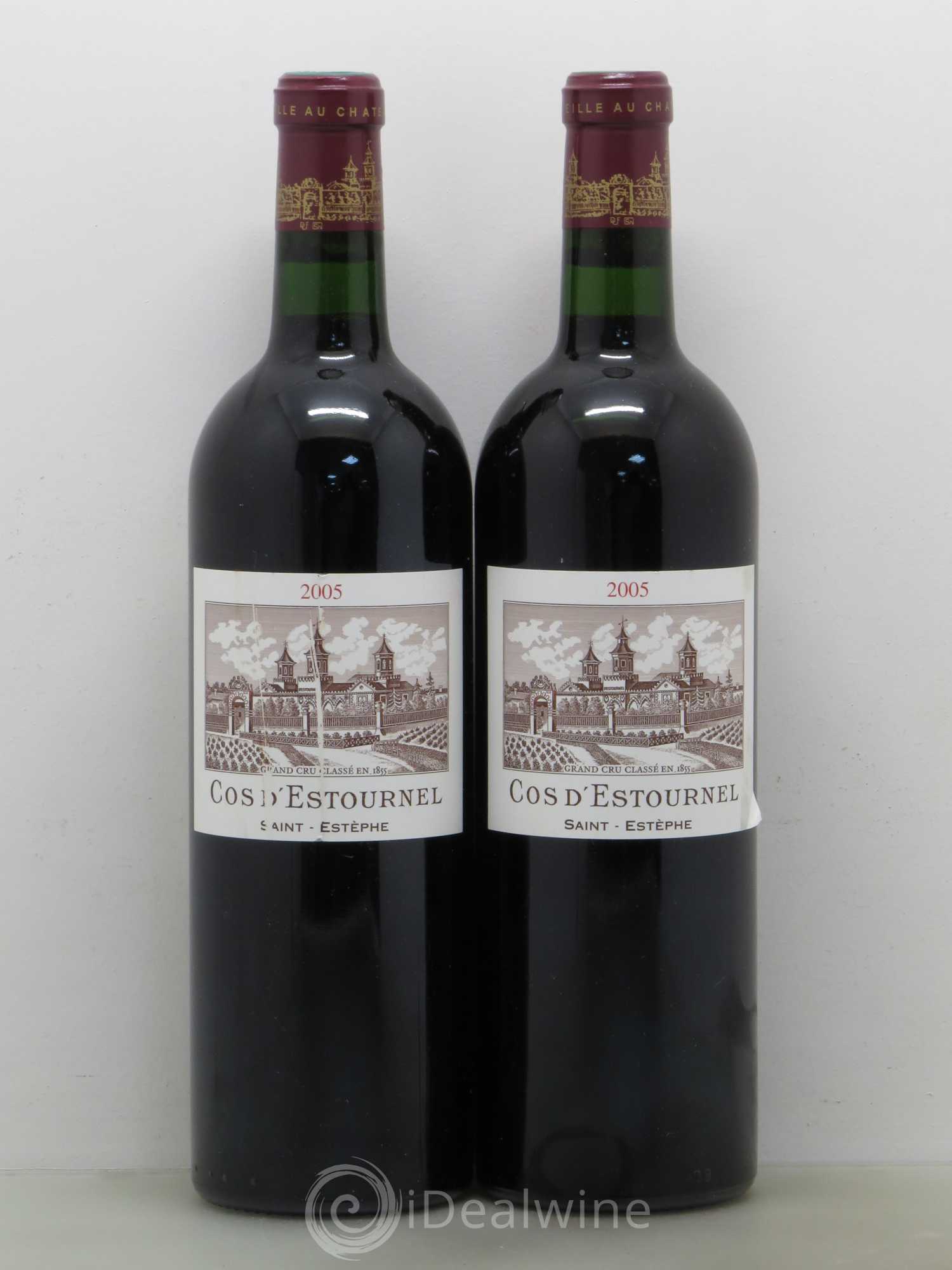 Cos d'Estournel 2ème Grand Cru Classé 2005 - Lot de 2 bouteilles - 0
