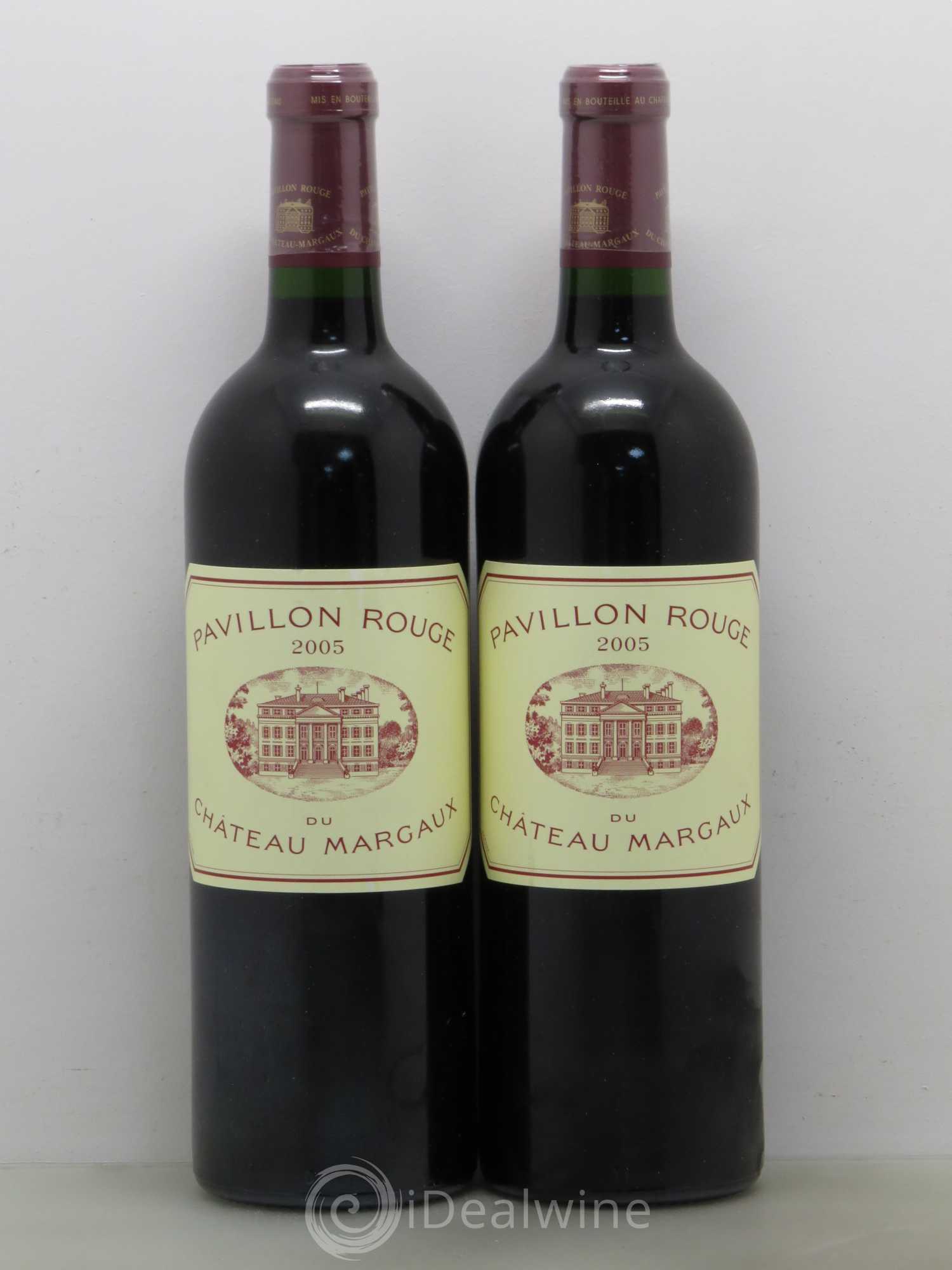 Pavillon Rouge du Château Margaux Second Vin 2005 - Lot de 2 bouteilles - 0