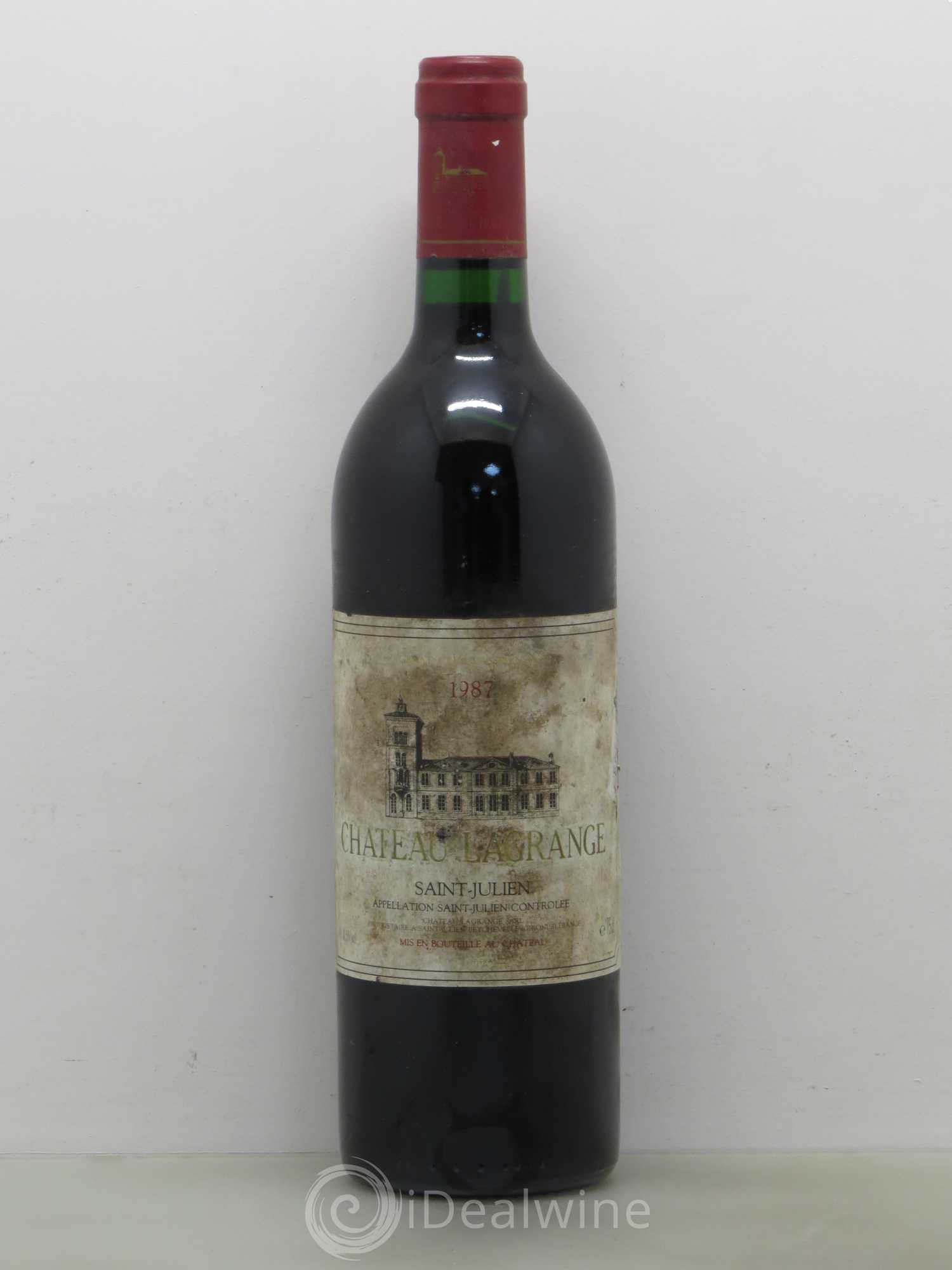 Château Lagrange 3ème Grand Cru Classé 1987 - Lot de 1 bouteille - 0