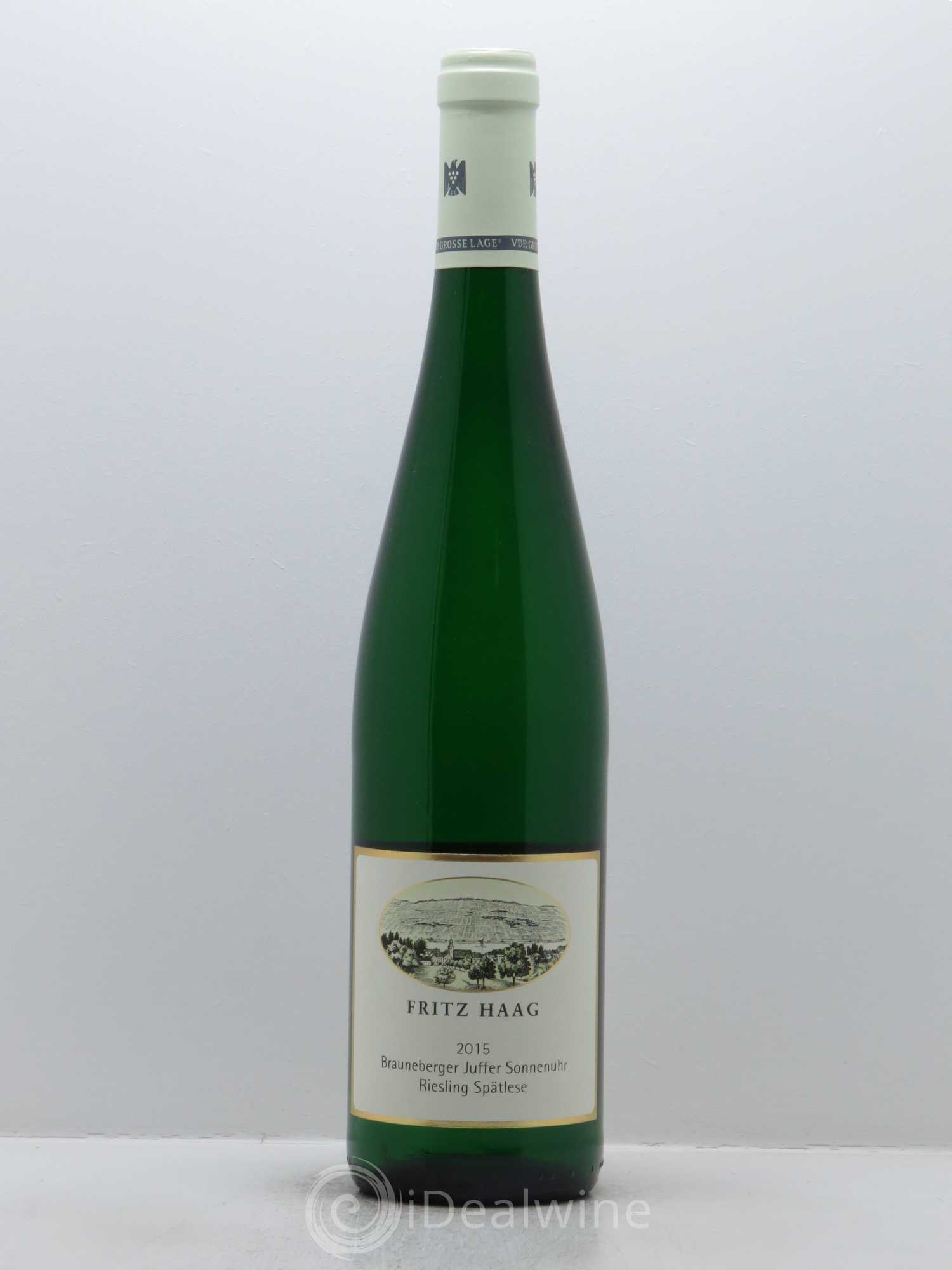 Riesling Fritz Haag Brauneberger Juffer Sonnenuhr Spätlese 2015 - Lotto di 1 bottiglia - 0