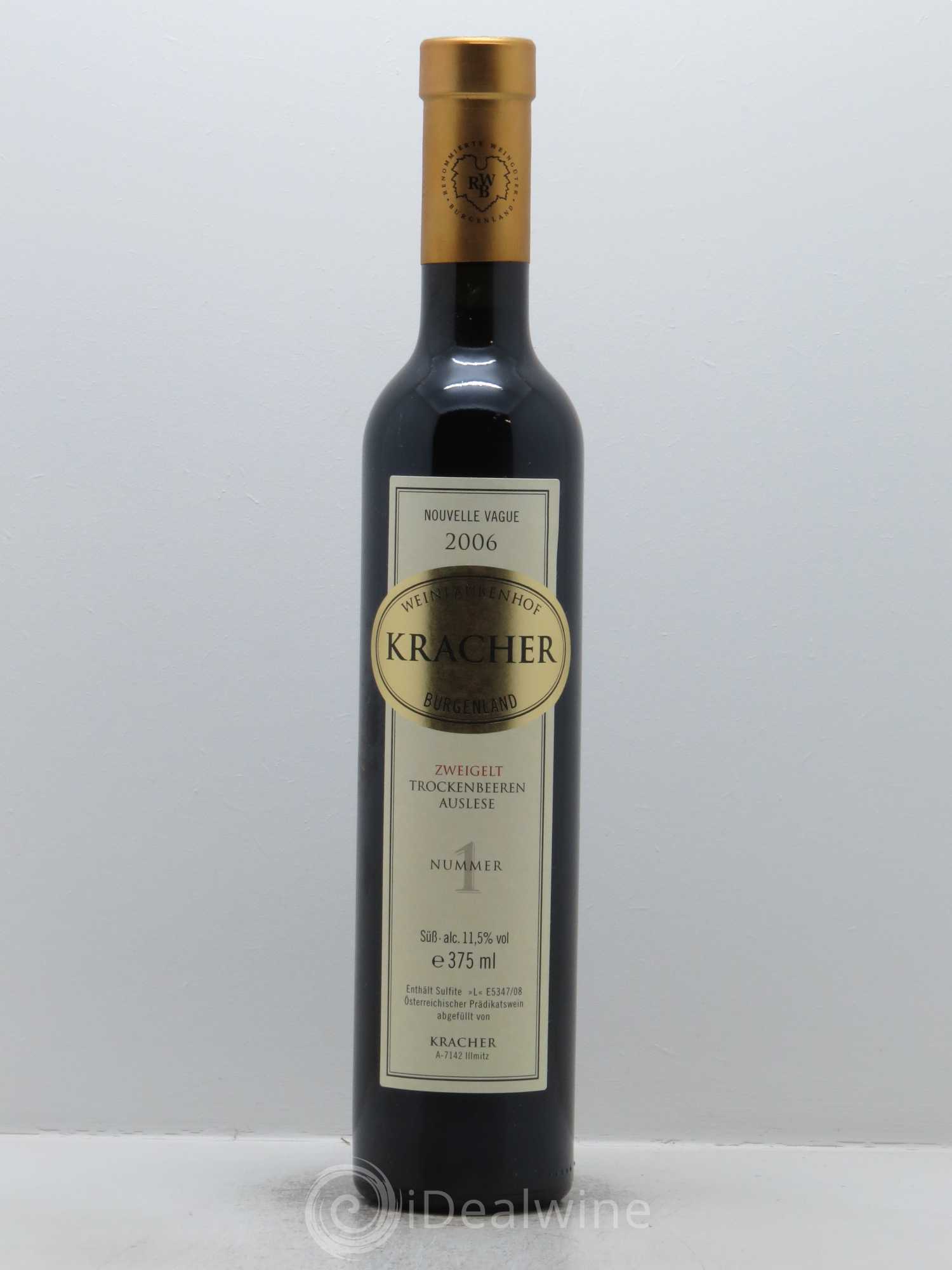 Autriche Kracher Trockenbeerenauslese N°1 Nouvelle Vague 2006 - Lotto di 1 mezza bottiglia - 0