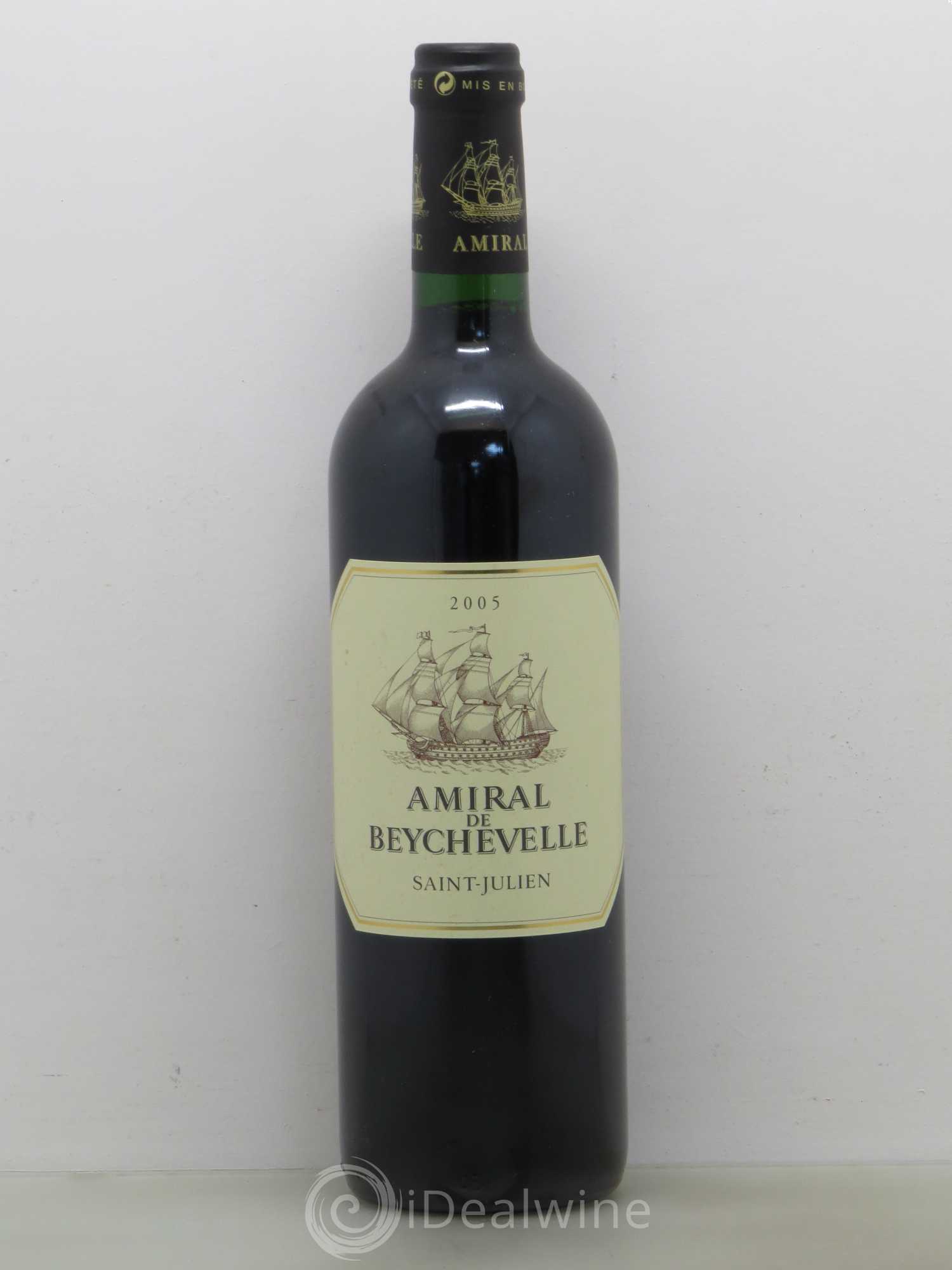 Amiral de Beychevelle Second Vin 2005 - Lot de 1 bouteille - 0