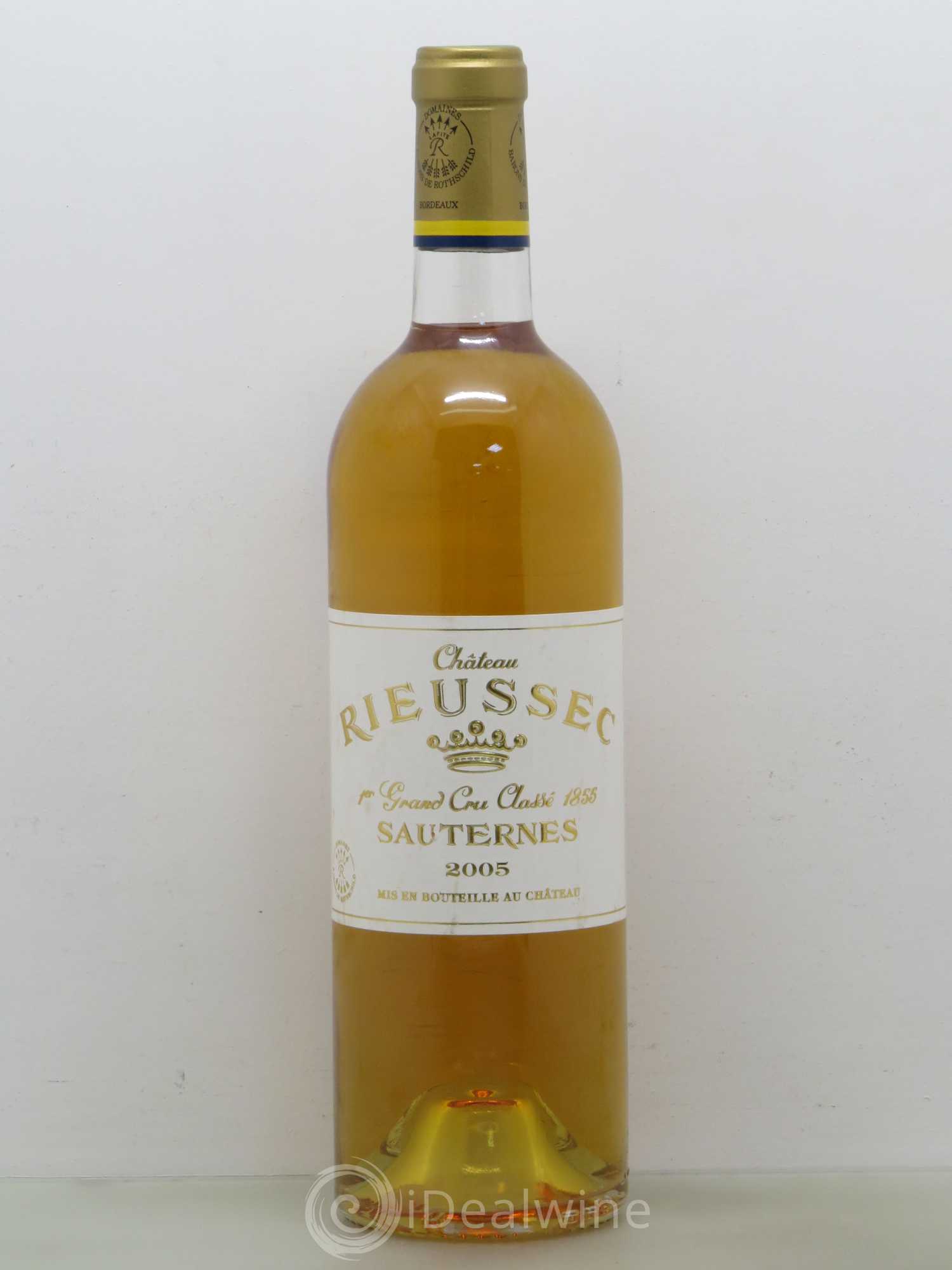 Château Rieussec 1er Grand Cru Classé 2005 - Posten von 1 Flasche - 0