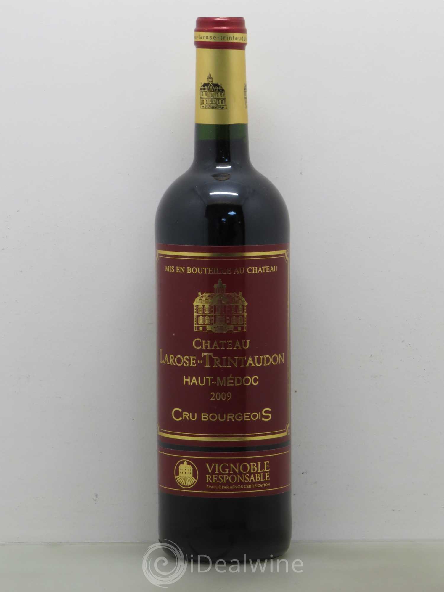 Château Larose Trintaudon Cru Bourgeois 2009 - Lot de 1 bouteille - 0