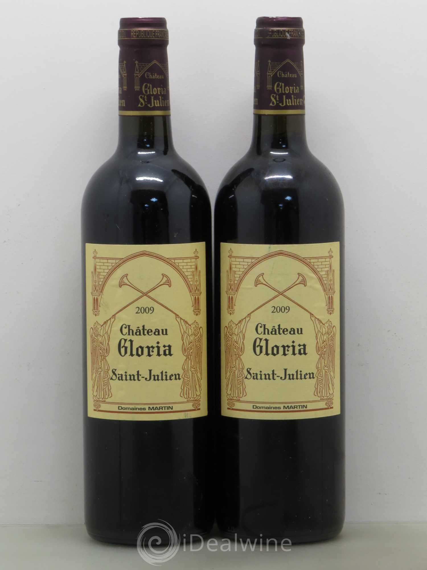Château Gloria 2009 - Lot de 2 bouteilles - 0
