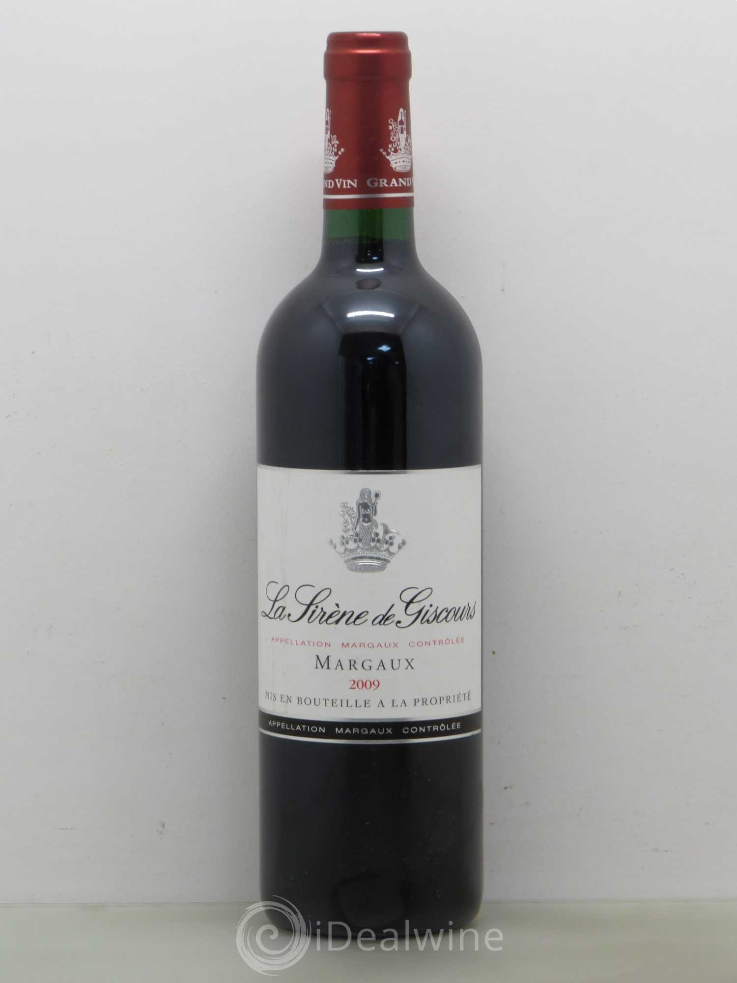 La Sirène de Giscours 2009 - Lot de 1 bouteille - 0