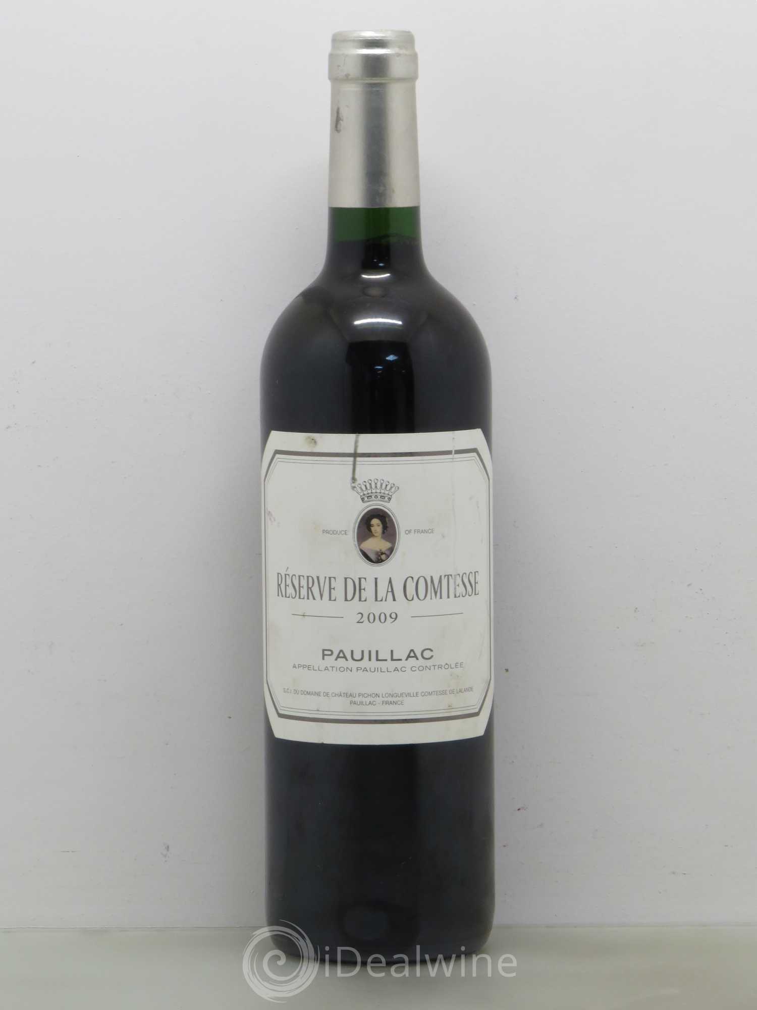 Réserve de la Comtesse Second Vin 2009 - Lot de 1 bouteille - 0