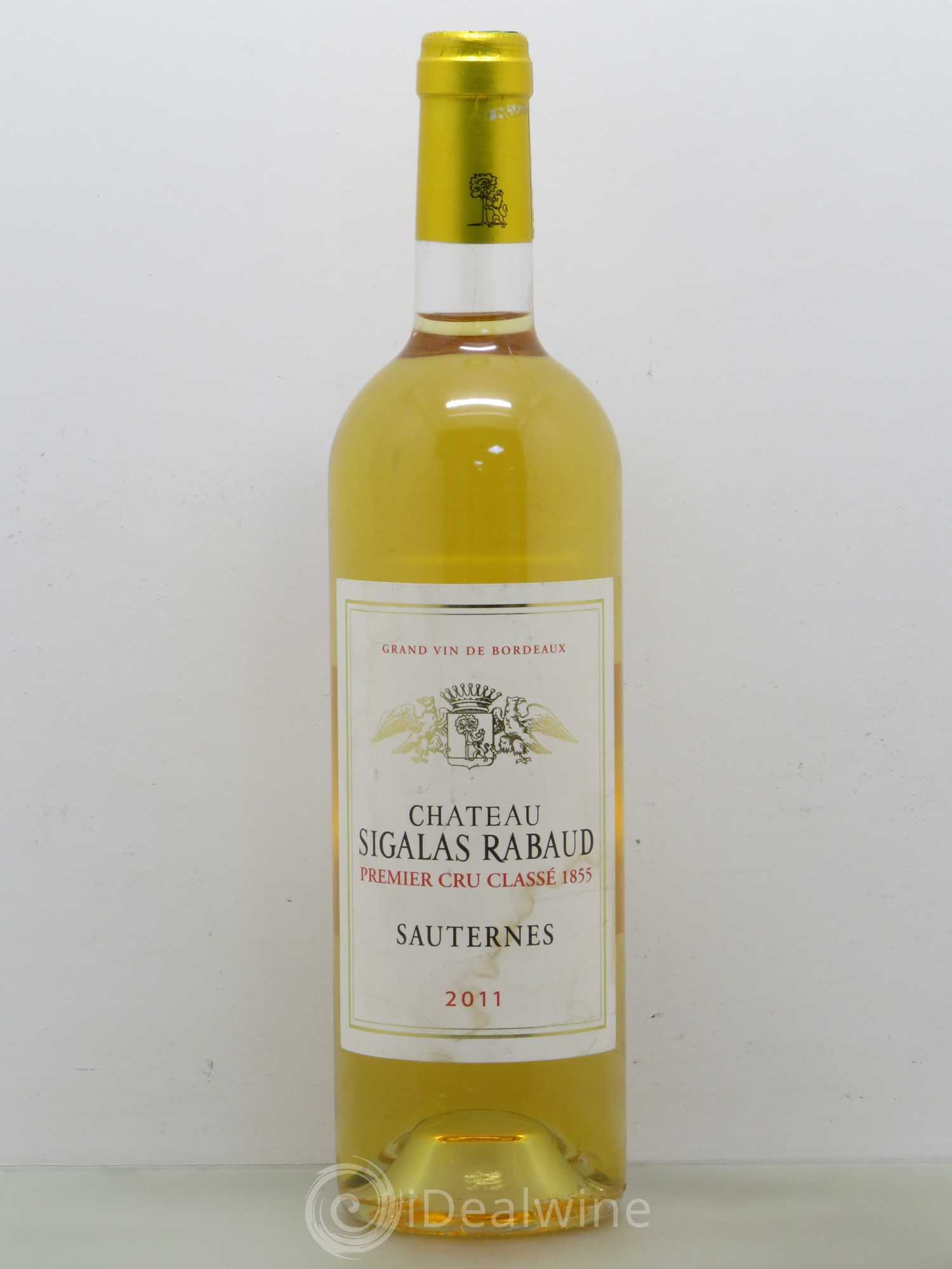 Château Sigalas Rabaud 1er Grand Cru Classé 2011 - Lotto di 1 bottiglia - 0