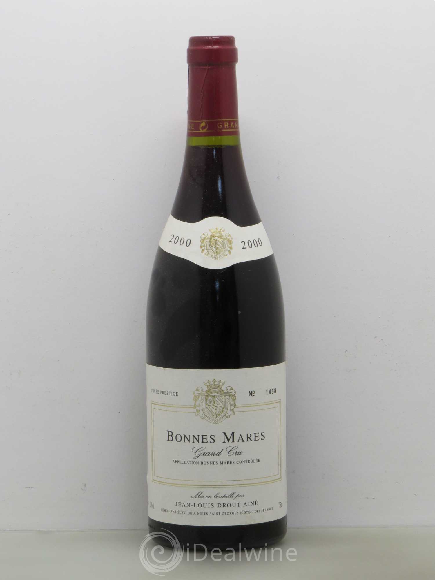 Bonnes-Mares Grand Cru Jean Louis Drout Aine 2000 - Posten von 1 Flasche - 0