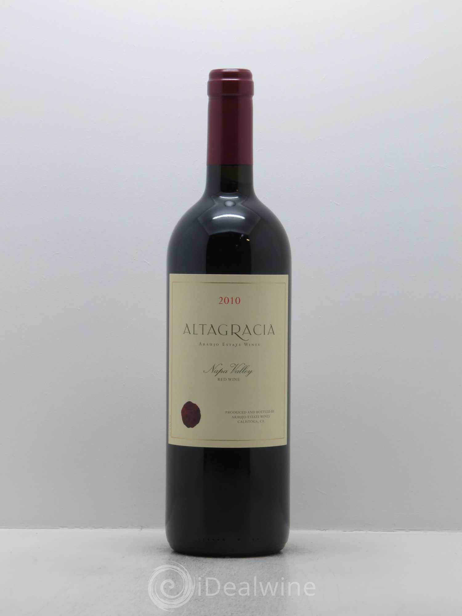 Eisele Vineyard Araujo Estate Wines Altagracia 2010 - Posten von 1 Flasche - 0