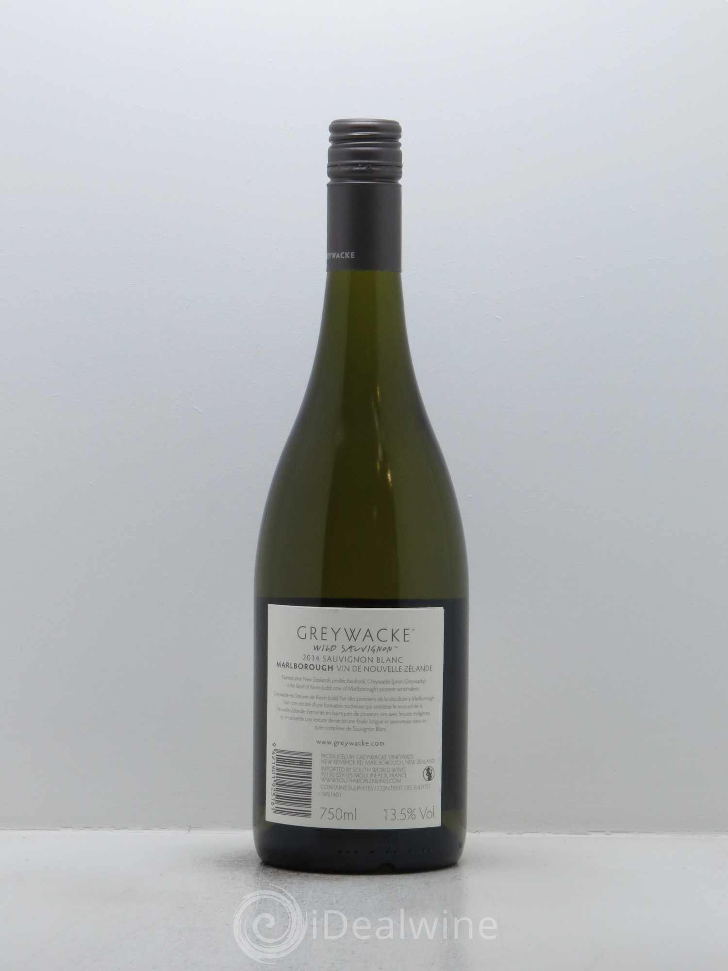 Marlborough Greywacke Wild Sauvignon 2014 - Lot de 1 bouteille - 1