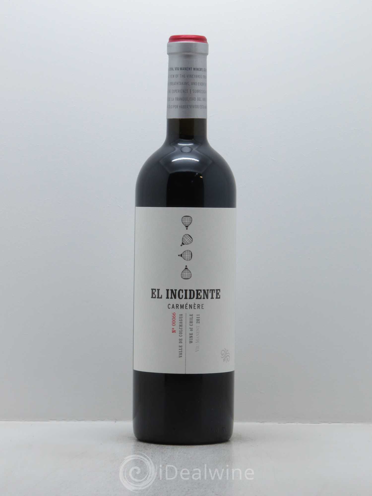 Colchagua Viu Manent El Incidente 2011 - Lot de 1 bouteille - 0