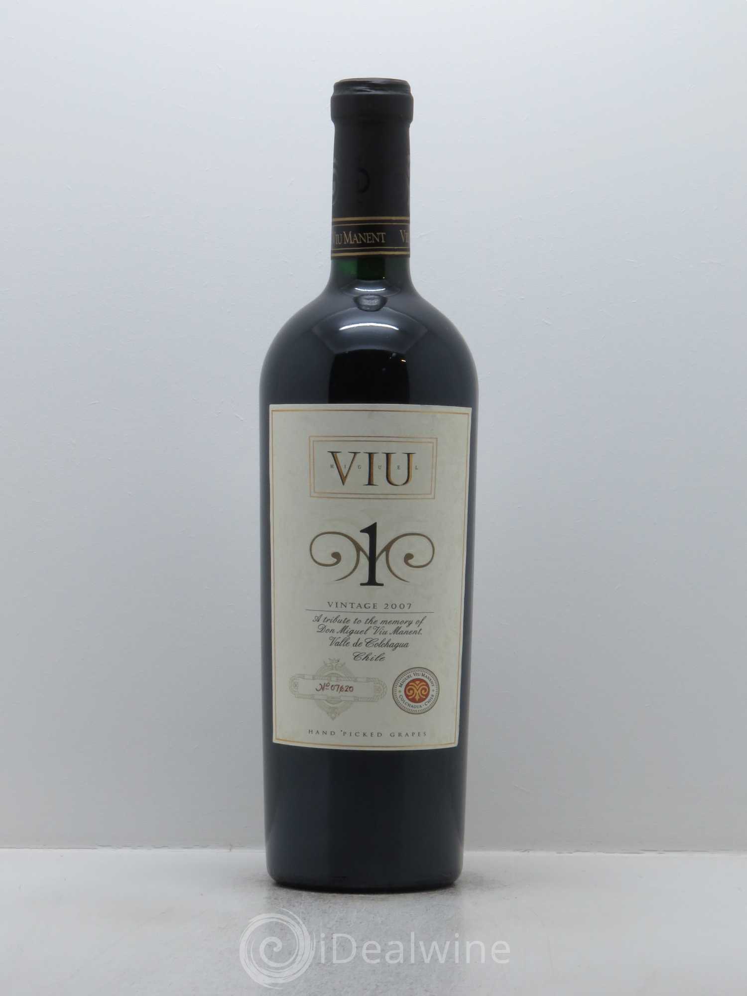 Colchagua Viu Manent Viu 1 2007 - Lot de 1 bouteille - 0