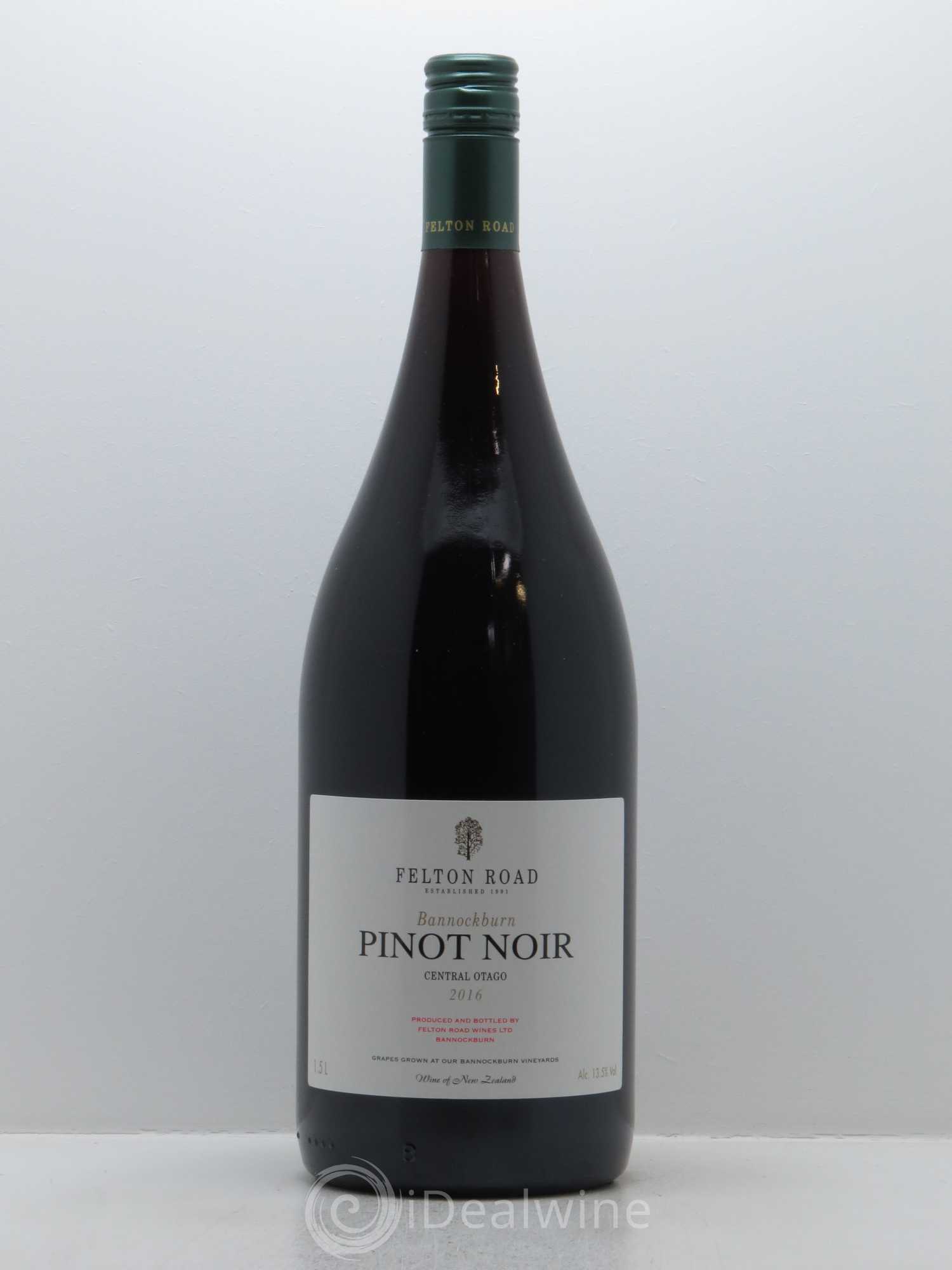 Central Otago Felton Road Bannockburn Pinot Noir 2016 - Lot de 1 magnum - 0