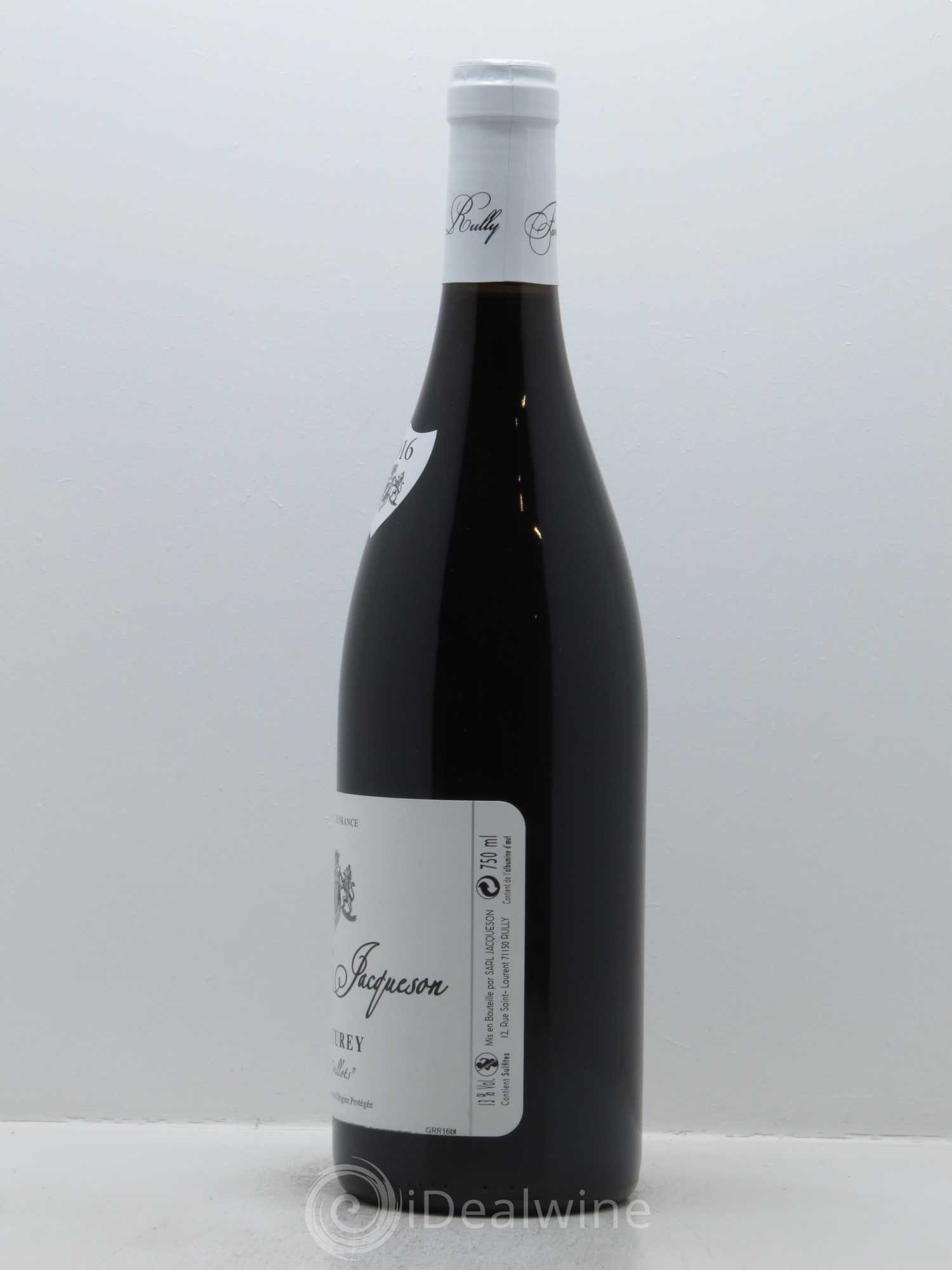 Mercurey Les Grillots Paul & Marie Jacqueson 2016 - Lot de 1 bouteille - 1