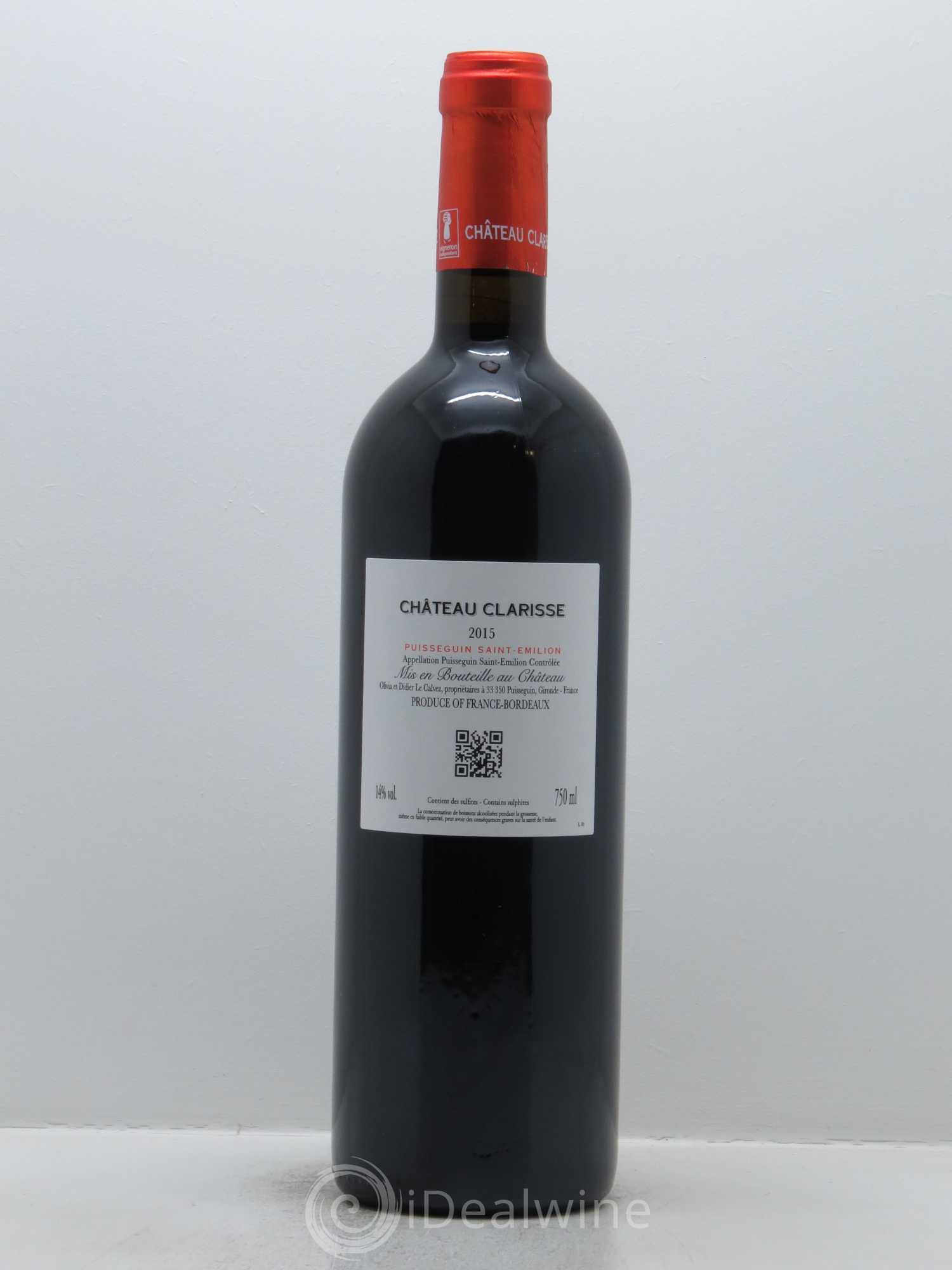 Château Clarisse 2015 - Posten von 1 Flasche - 1
