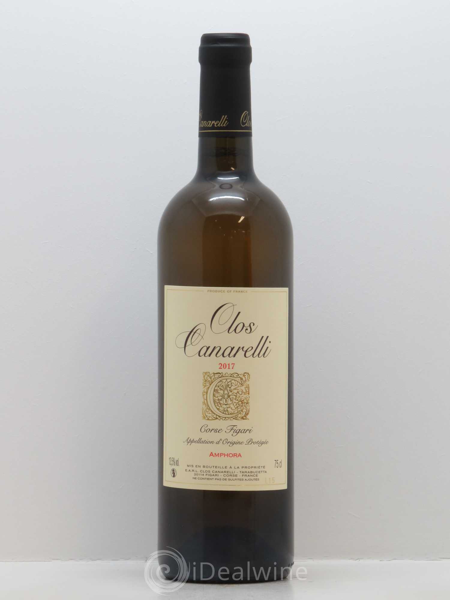 Figari Amphora Clos Canarelli 2017 - Lot de 1 bouteille - 0