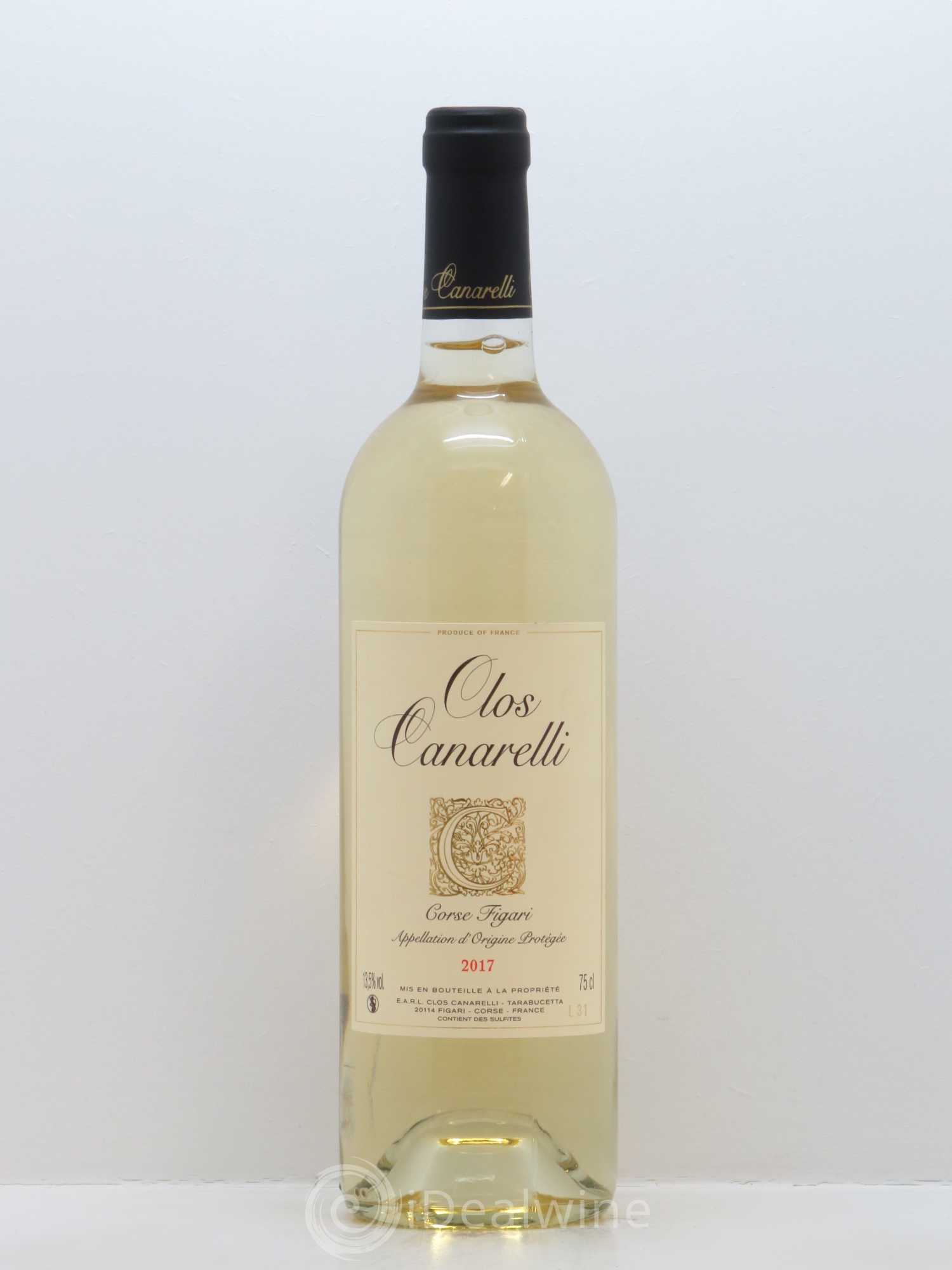 Figari Clos Canarelli 2017 - Lot de 1 bouteille - 0