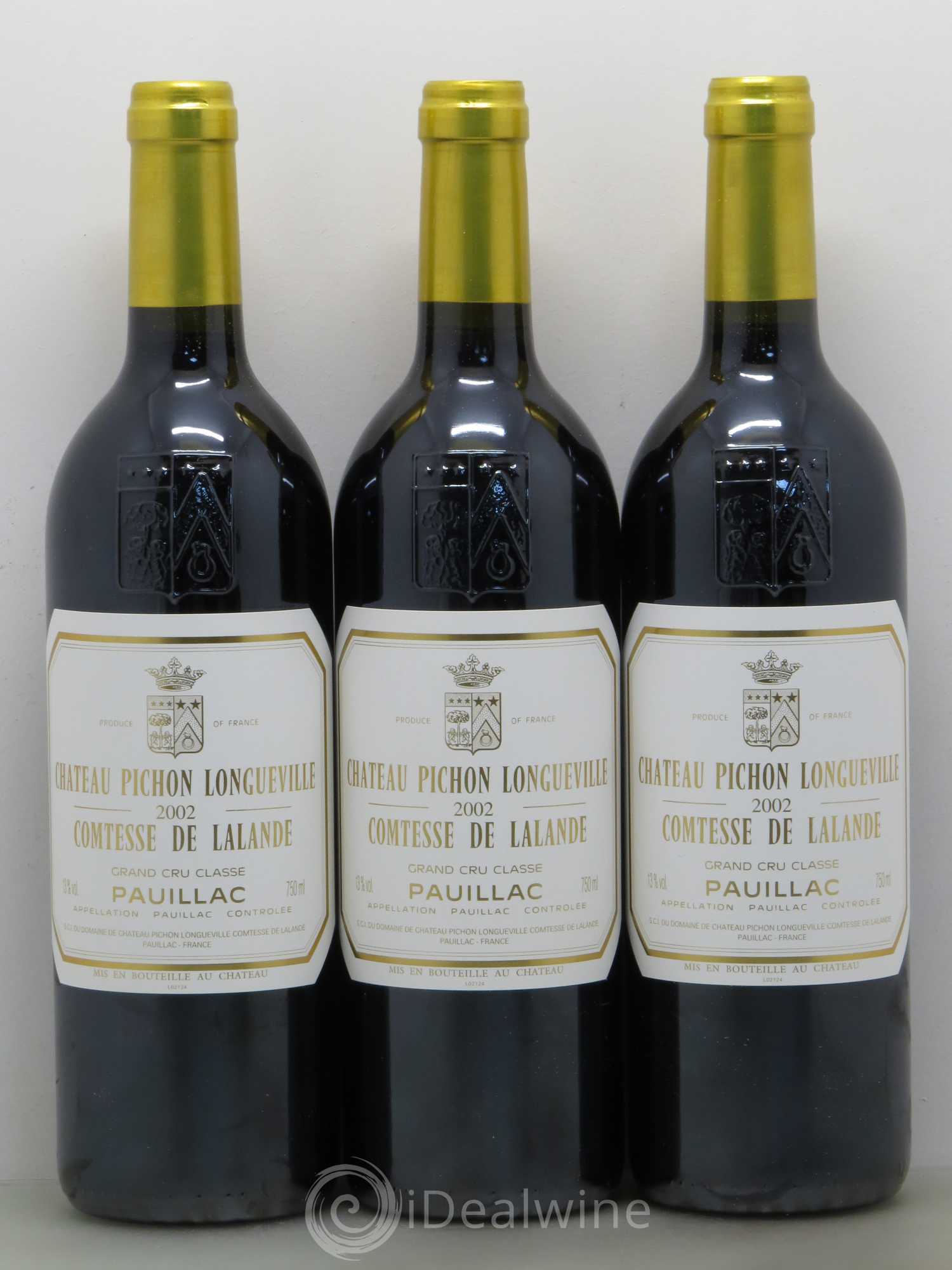 Château Pichon Longueville Comtesse de Lalande 2ème Grand Cru Classé 2002 - Lot de 6 bouteilles - 2
