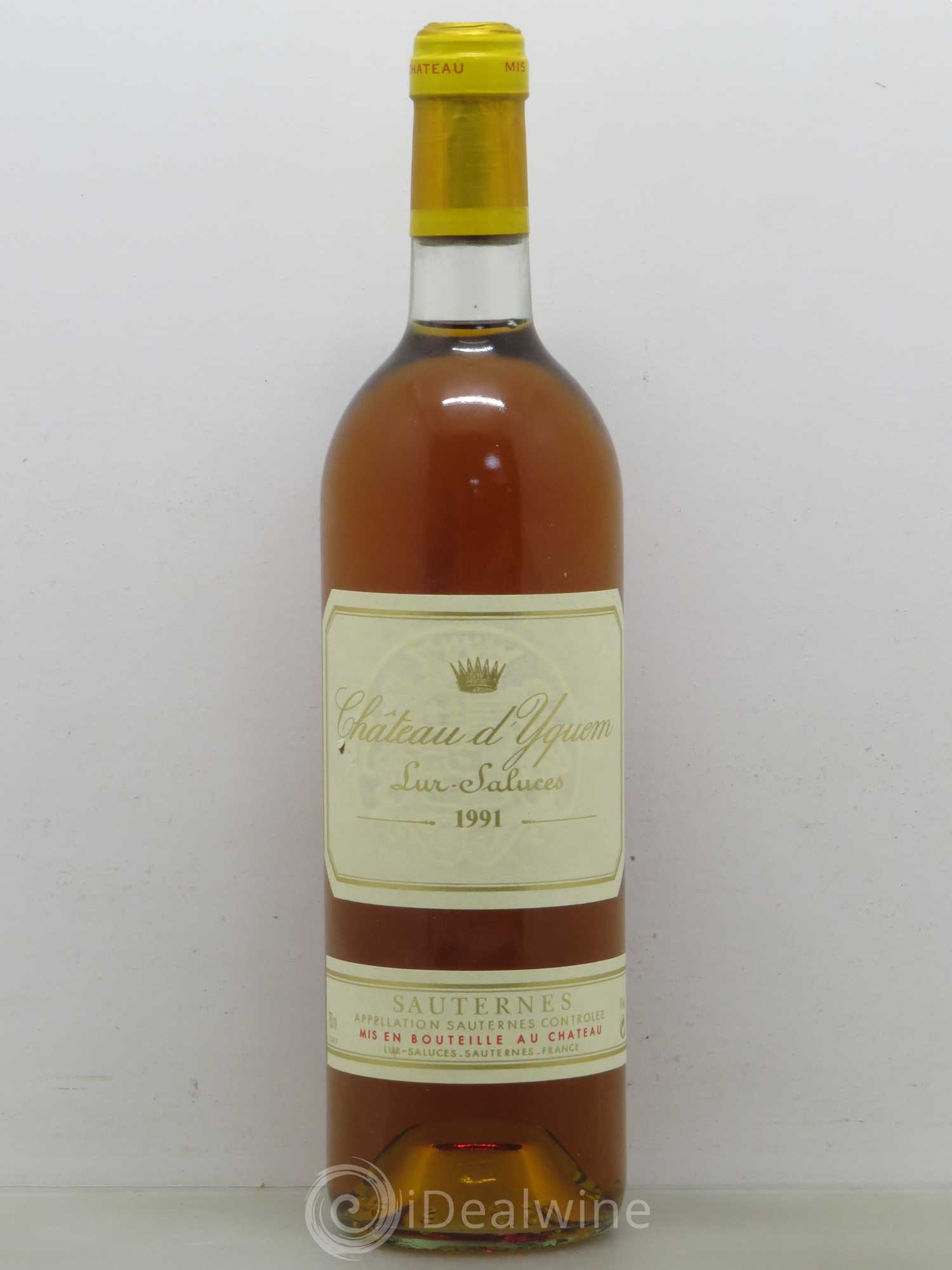 Château d' Yquem 1er Cru Classé Supérieur 1991 - Lotto di 1 bottiglia - 0