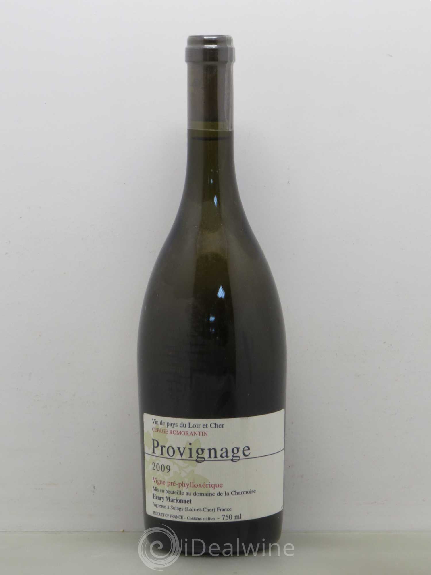 Vin de France Provignage Henri Marionnet 2009 - Posten von 1 Flasche - 0