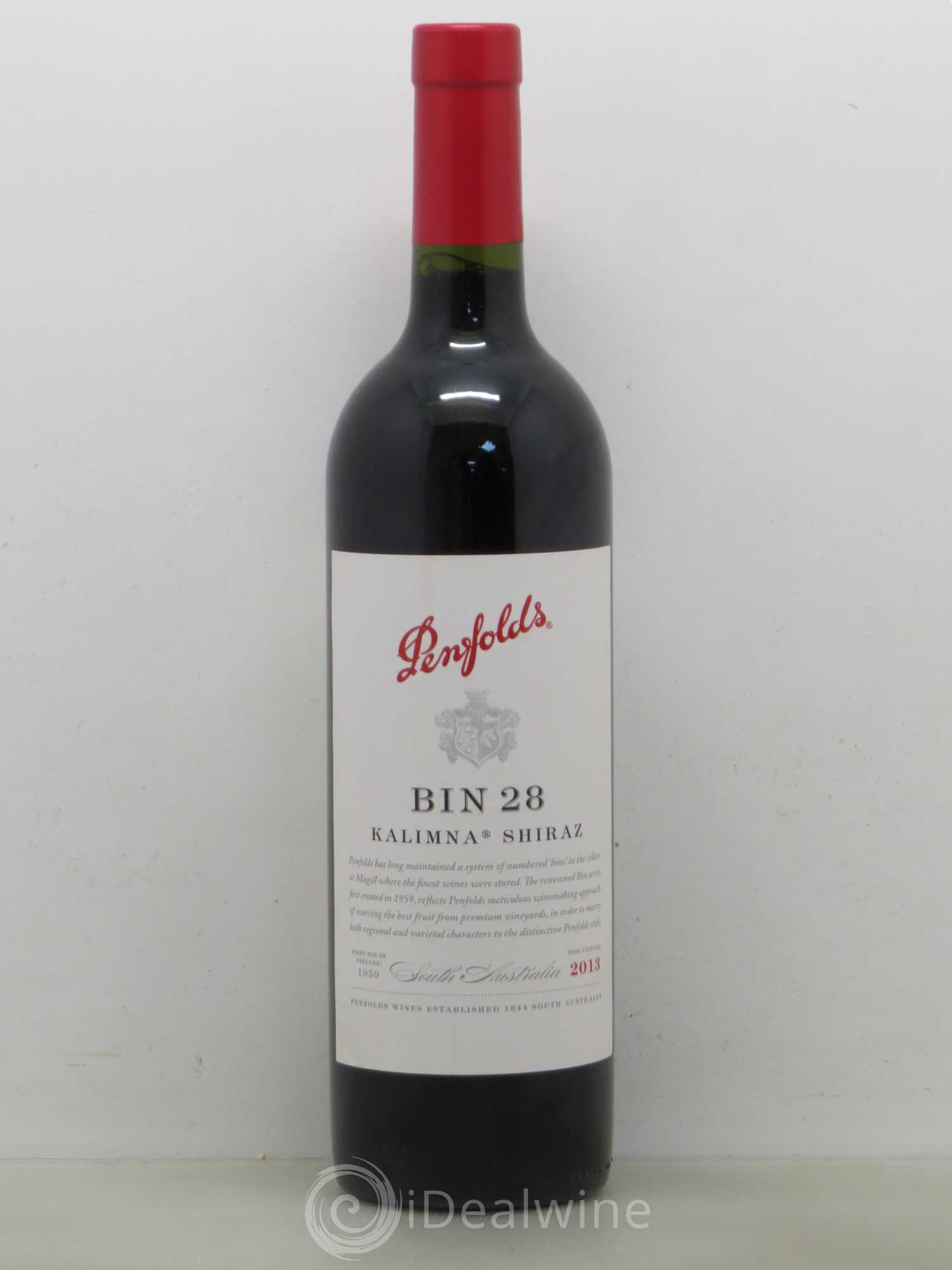 Australie Penfolds Bin28 Kalimna Shiraz 2013 - Posten von 1 Flasche - 0