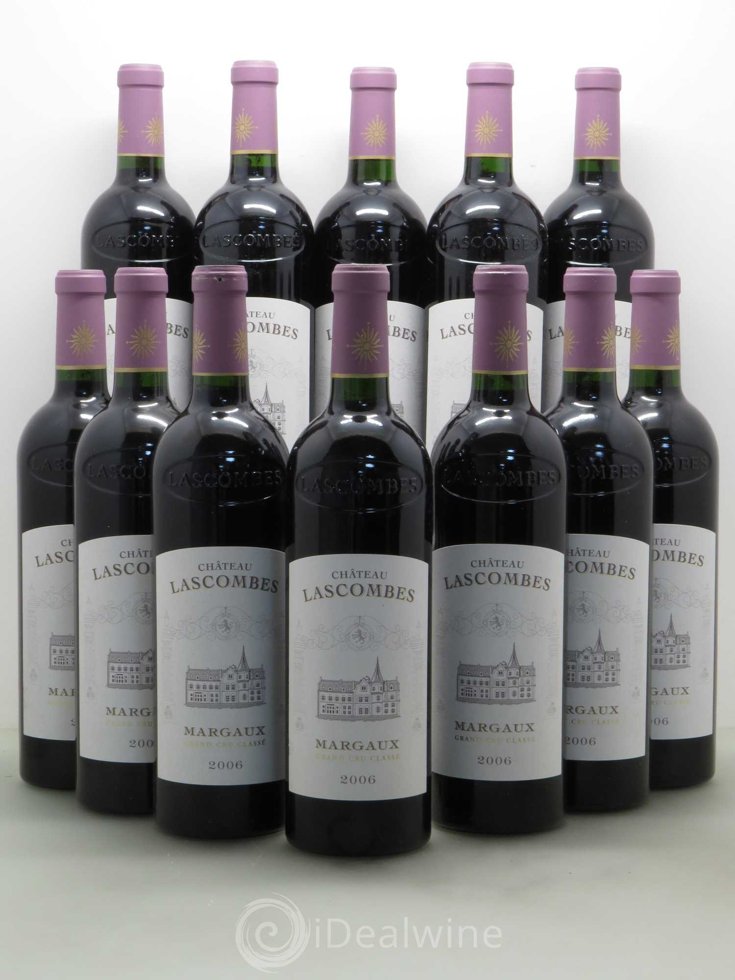 Château Lascombes 2ème Grand Cru Classé 2006 - Lot de 12 bouteilles - 0