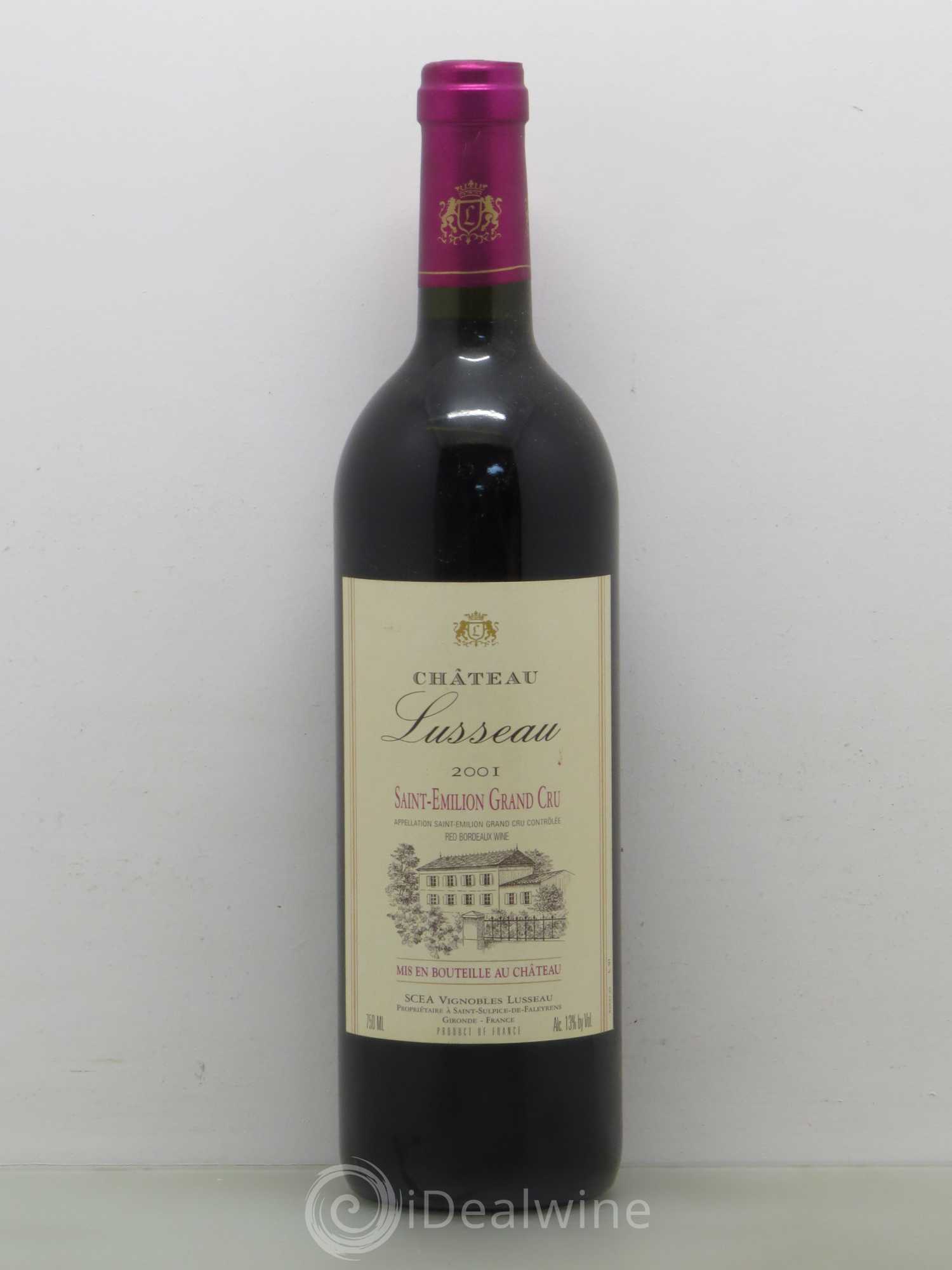 Saint-Émilion Lusseau 2001 - Posten von 1 Flasche - 0