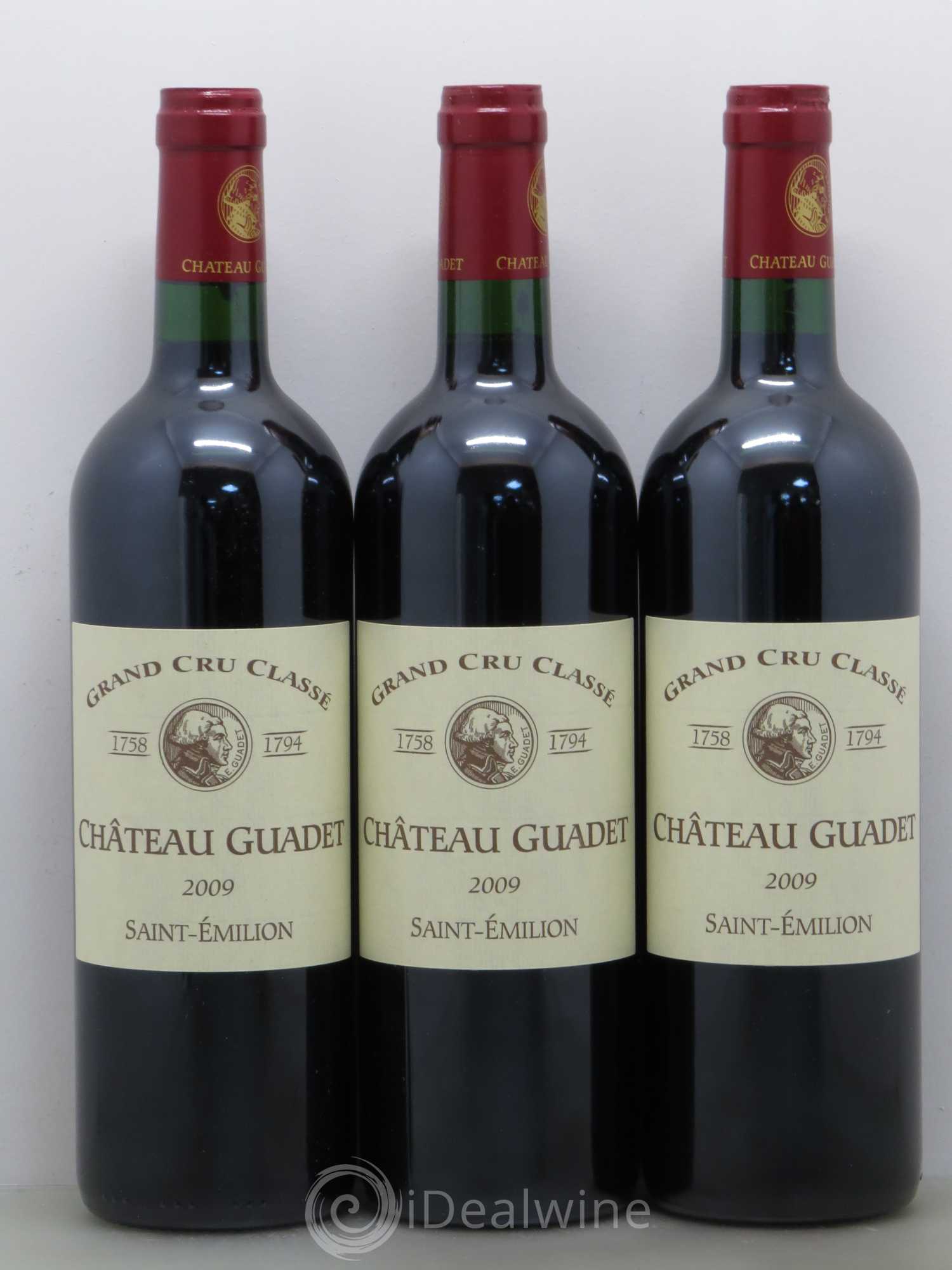 Château Guadet Grand Cru Classé 2009 - Lot de 12 bouteilles - 2