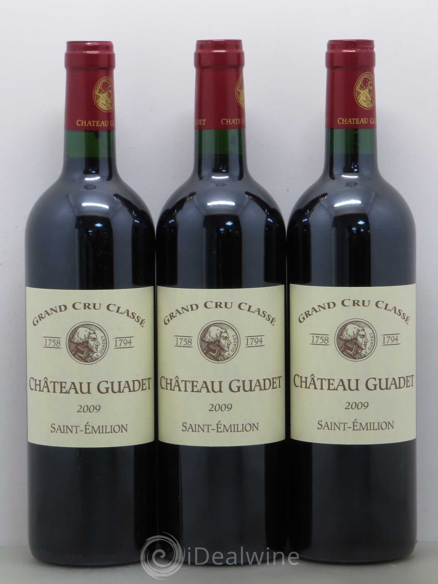 Château Guadet Grand Cru Classé 2009 - Lot de 12 bouteilles - 4