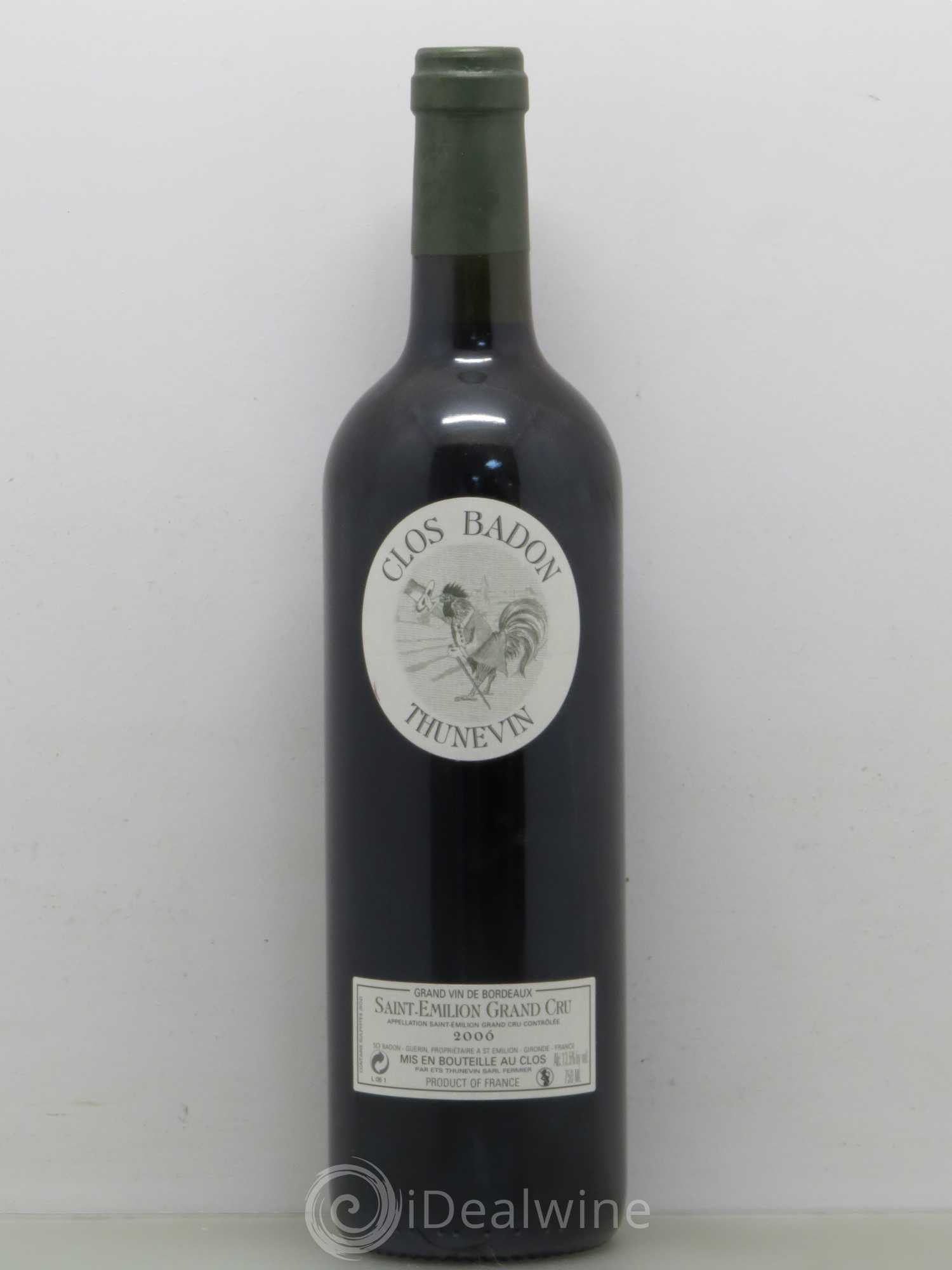 Clos Badon 2006 - Lot de 1 bouteille - 0