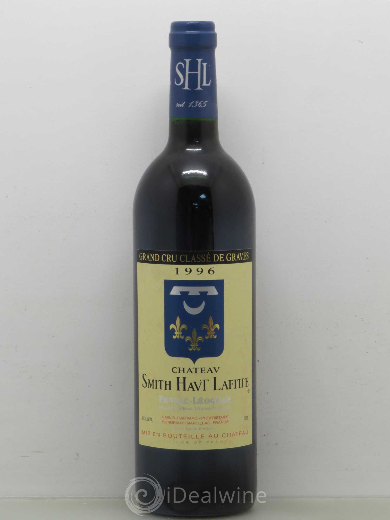 Château Smith Haut Lafitte Cru Classé de Graves 1996 - Lot de 1 bouteille - 0
