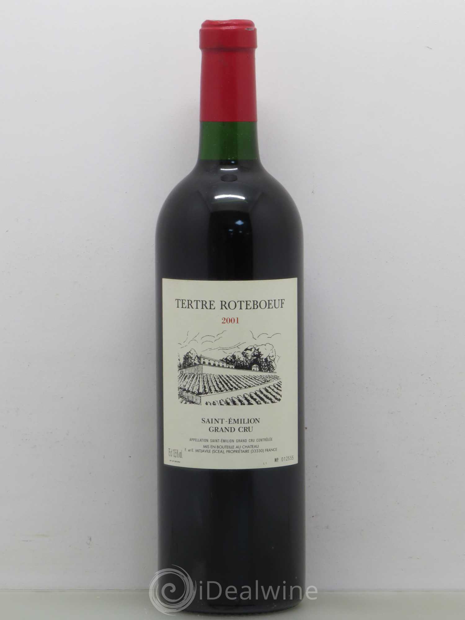 Château Tertre Roteboeuf 2001 - Posten von 1 Flasche - 0