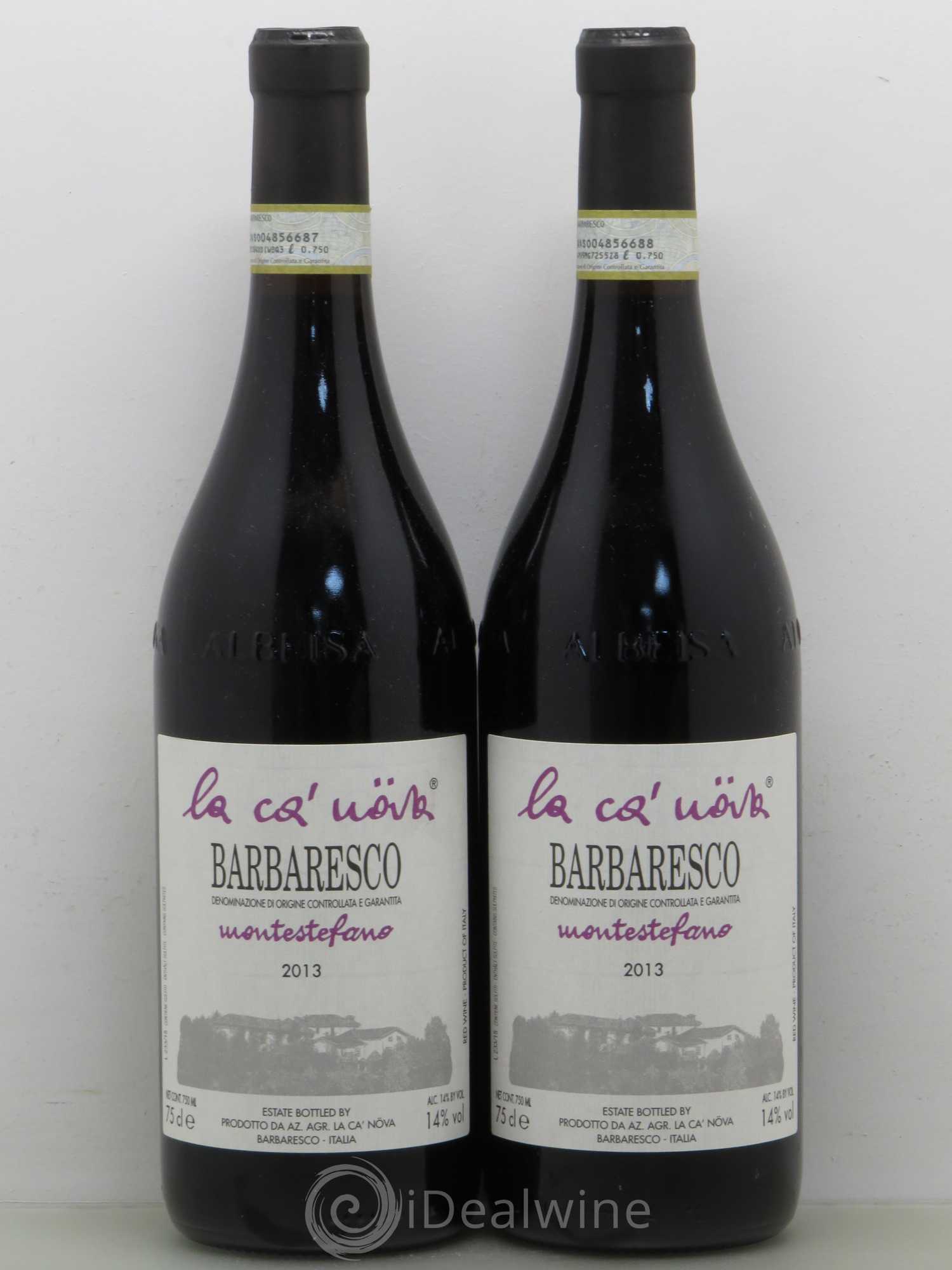Barbaresco DOCG La Ca Nova Montestefano 2013 - Lot de 2 bouteilles - 0