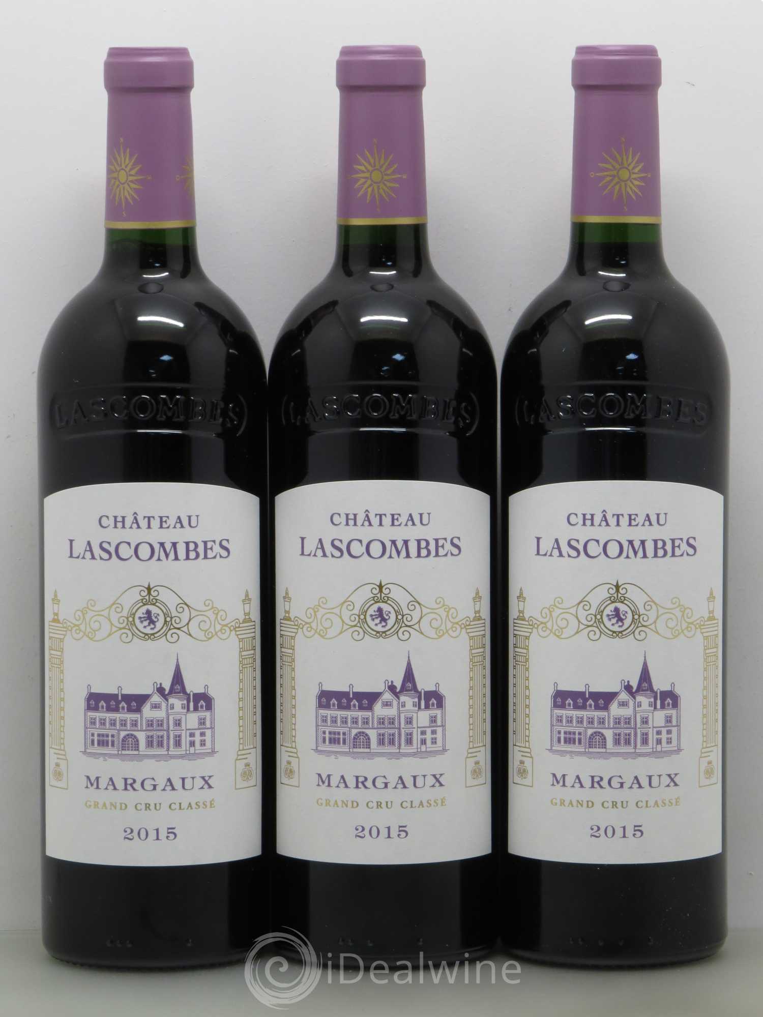 Château Lascombes 2ème Grand Cru Classé 2015 - Lot de 12 bouteilles - 1