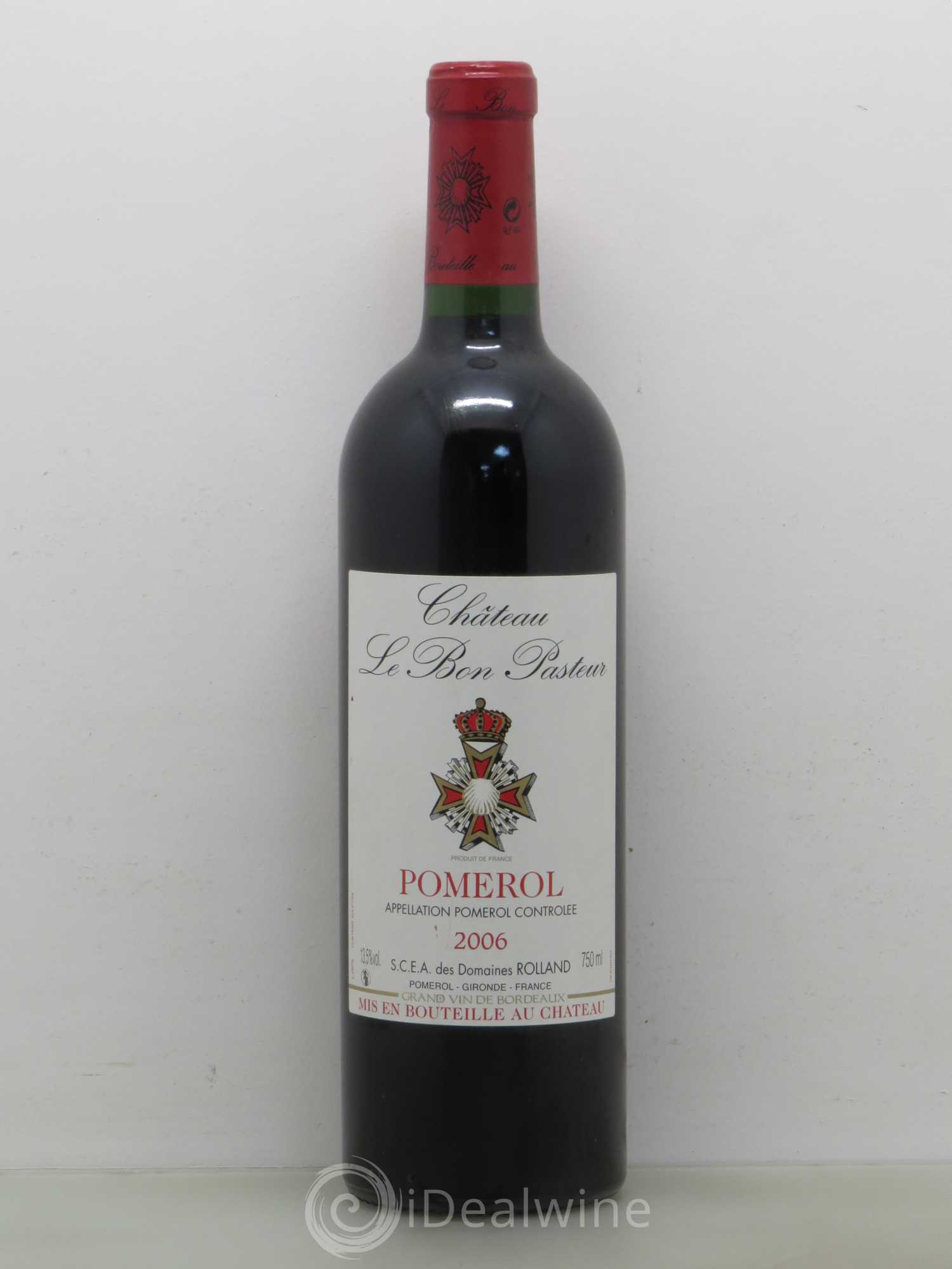 Château le Bon Pasteur 2006 - Lot de 1 bouteille - 0