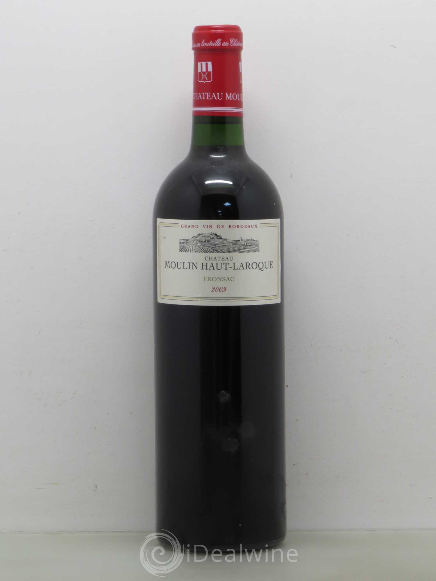 Fronsac Moulin Haut Laroque 2009 - Posten von 1 Flasche - 0