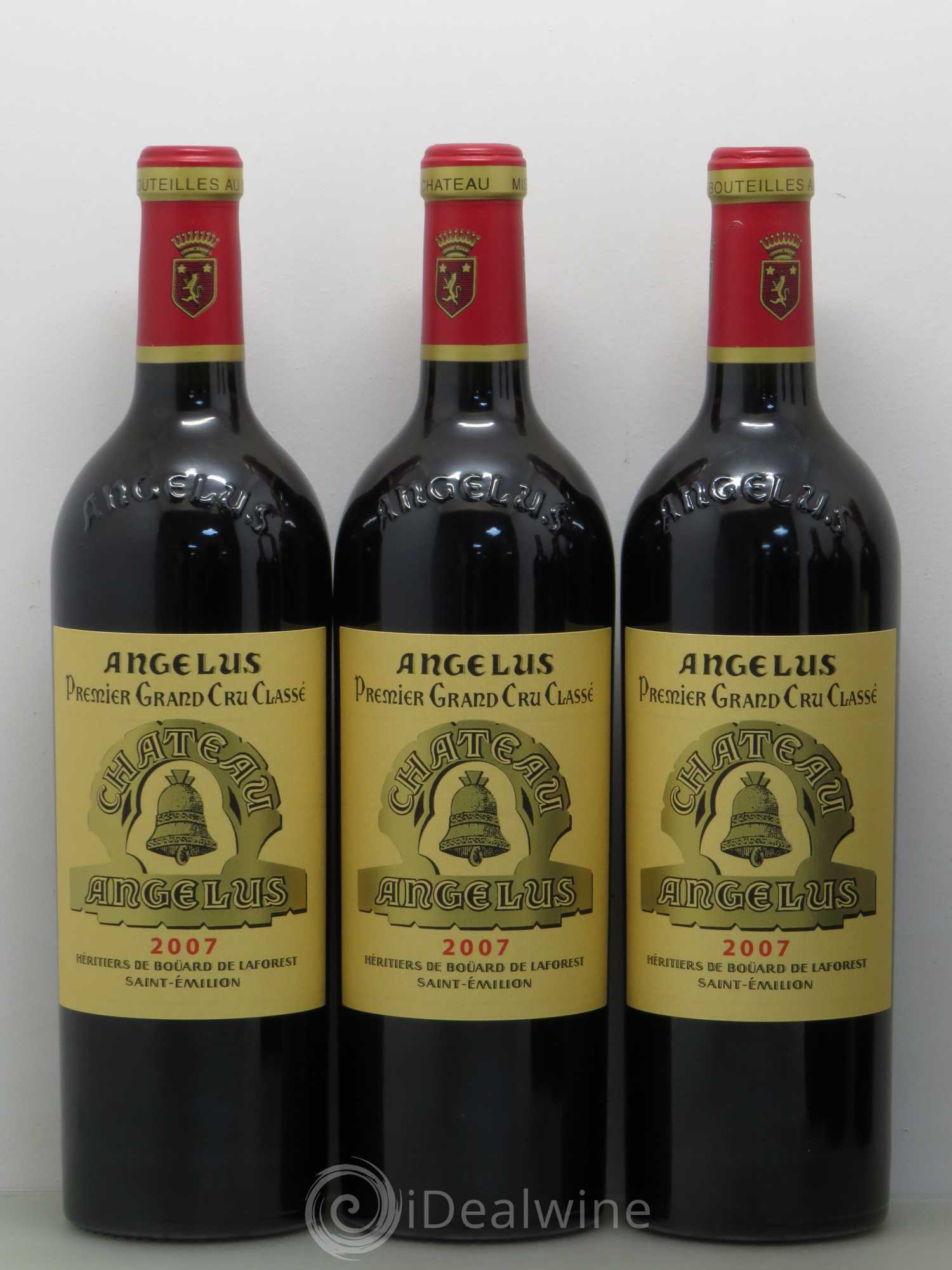 Château Angélus 1er Grand Cru Classé A 2007 - Lot de 6 bouteilles - 1
